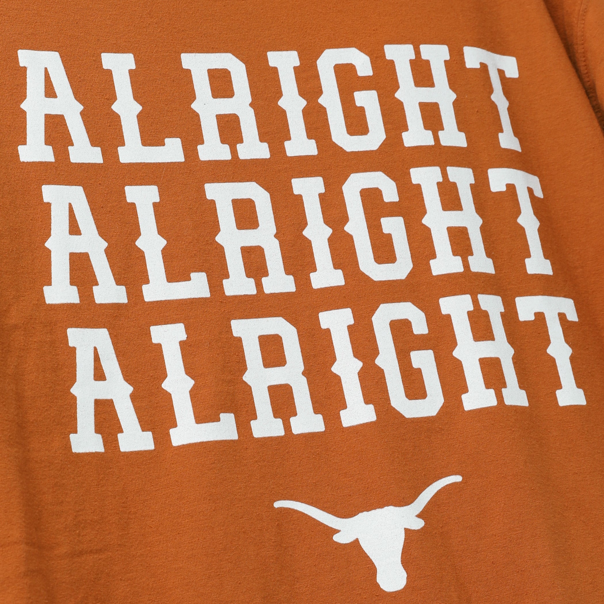 Texas Longhorns Western Alright ComfortWash Tee