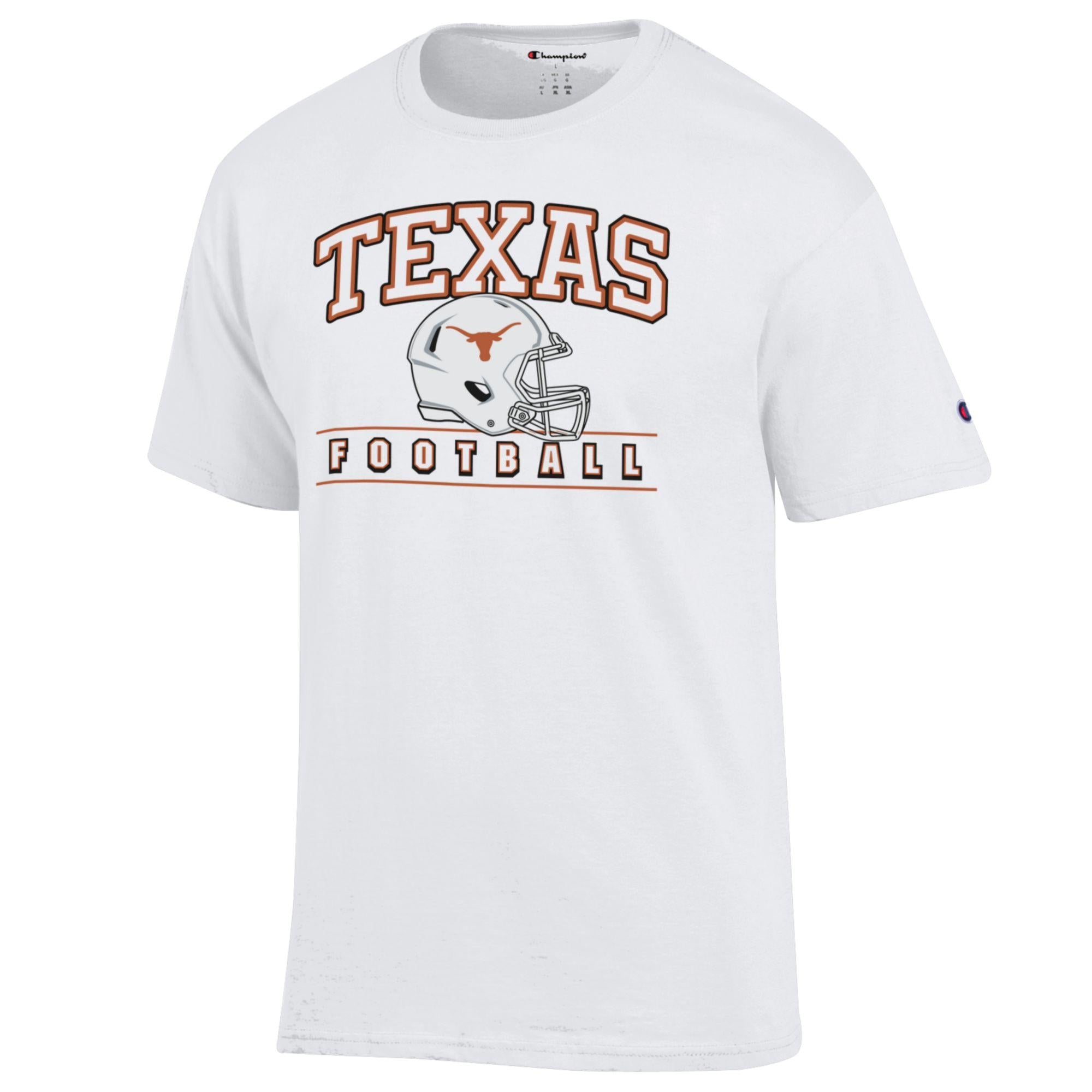 Champion Arch Texas over Longhorn Helmet Tee