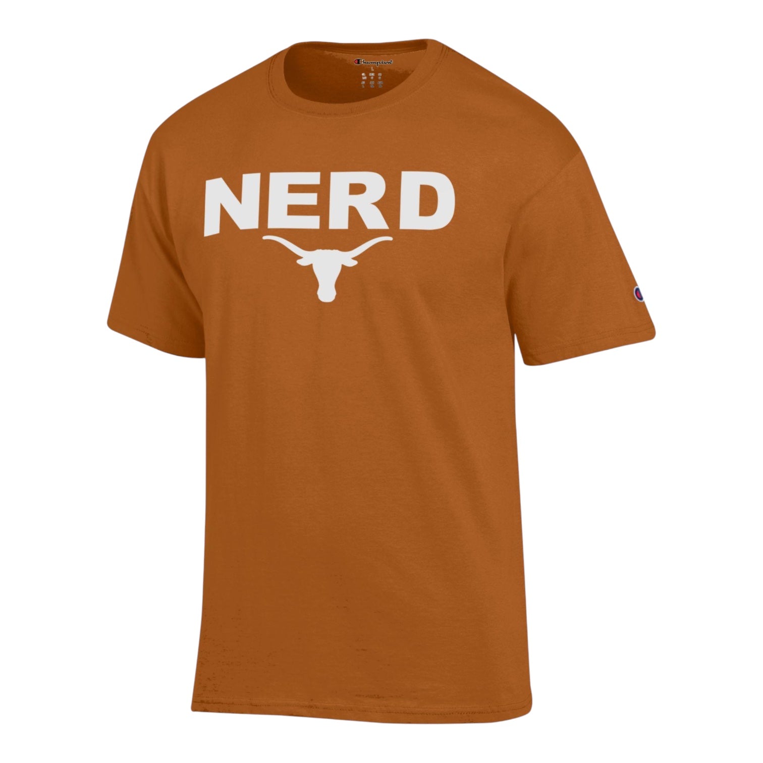 Champion Texas Longhorns Nerd Tee