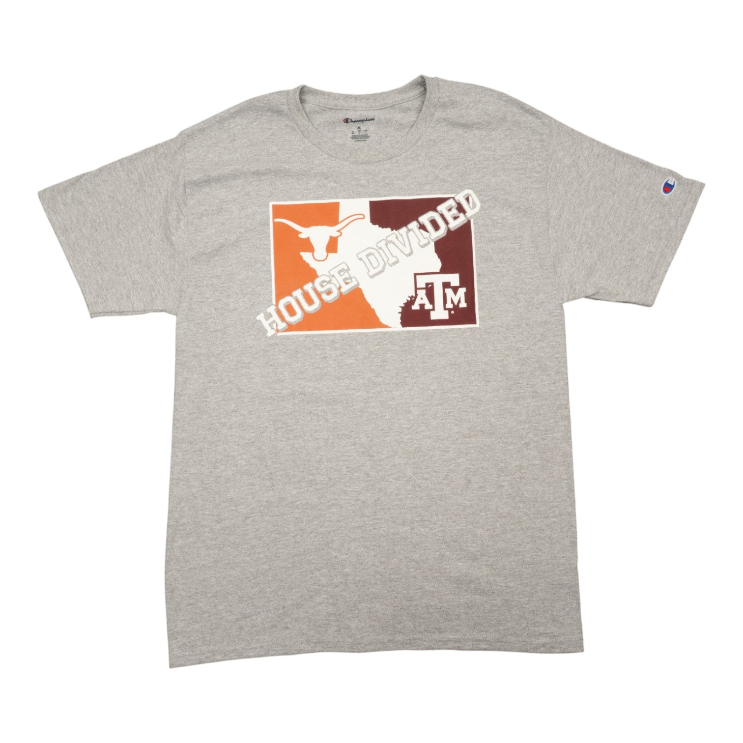 Champion Texas Longhorns House Divided Texas A&M Tee