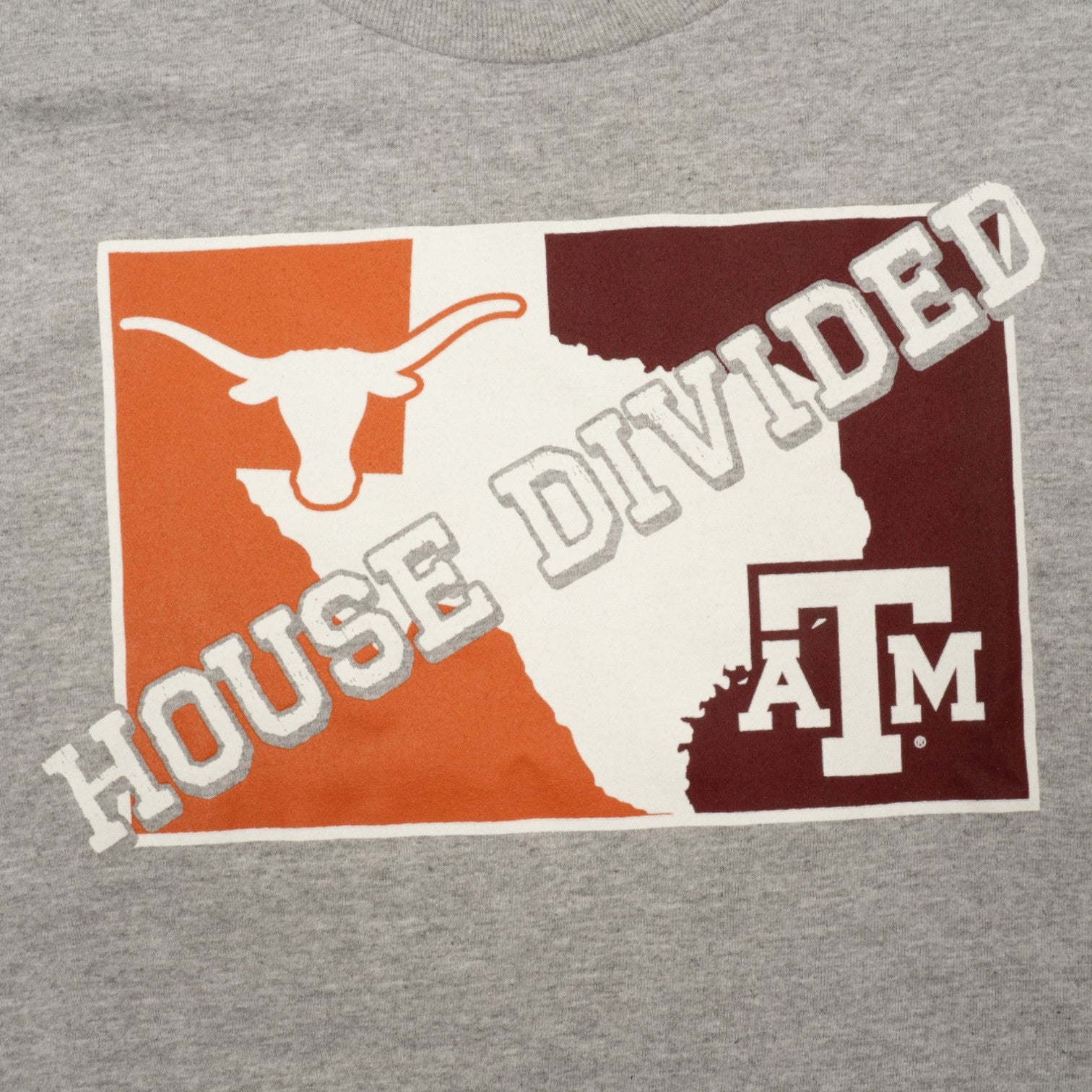 Champion Texas Longhorns House Divided Texas A&M Tee