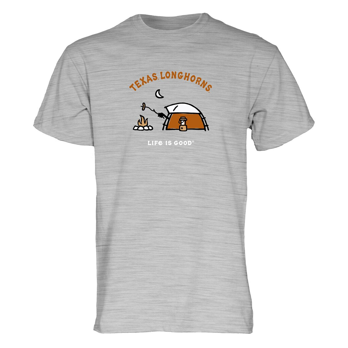 Life is Good Texas Longhorns Night Campsite Tee