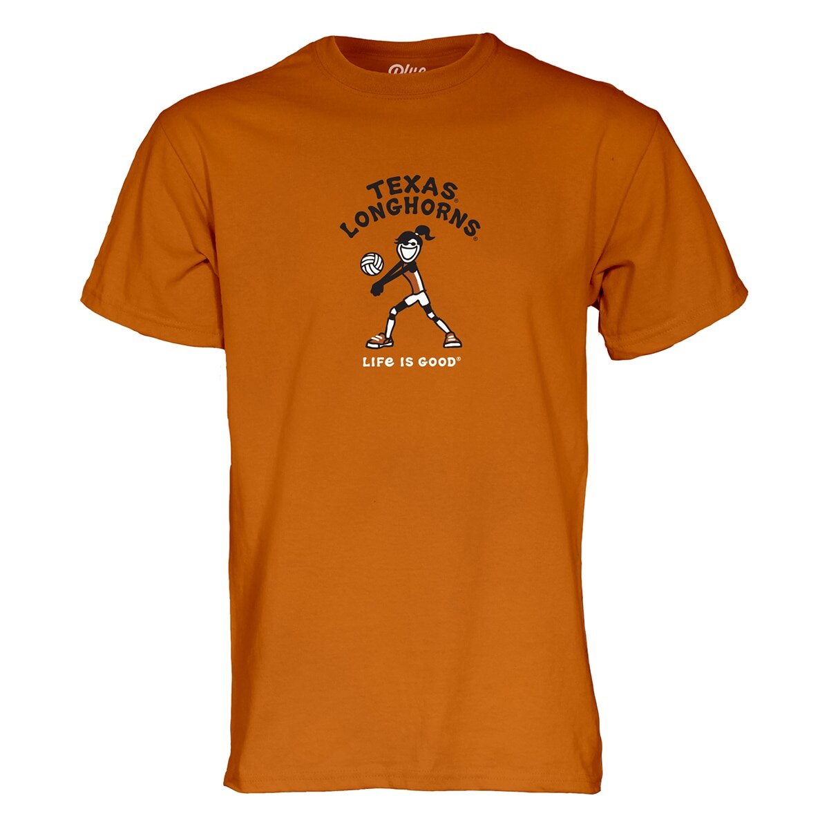 Life is Good Texas Longhorns Jackie Volleyball Tee