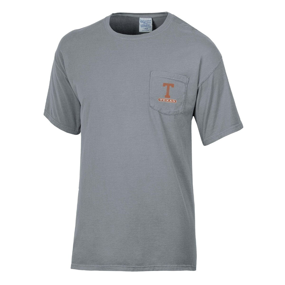 Texas Longhorns UT Plaque Pocket ComfortWash Tee