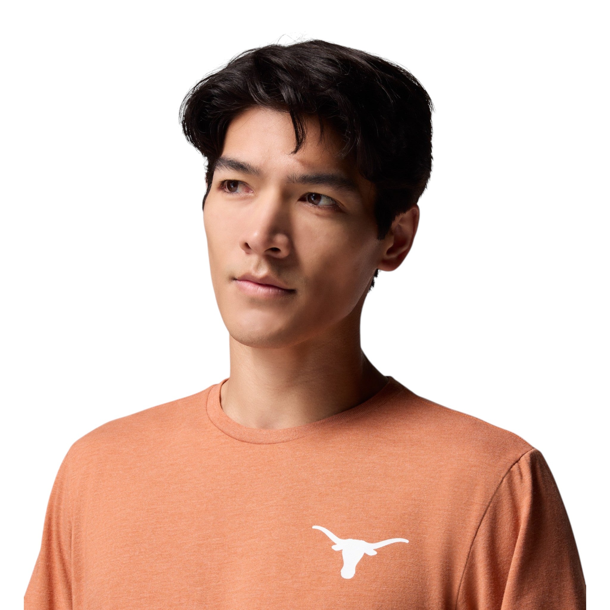 Columbia Texas Longhorns Heather Tee Burnt Orange