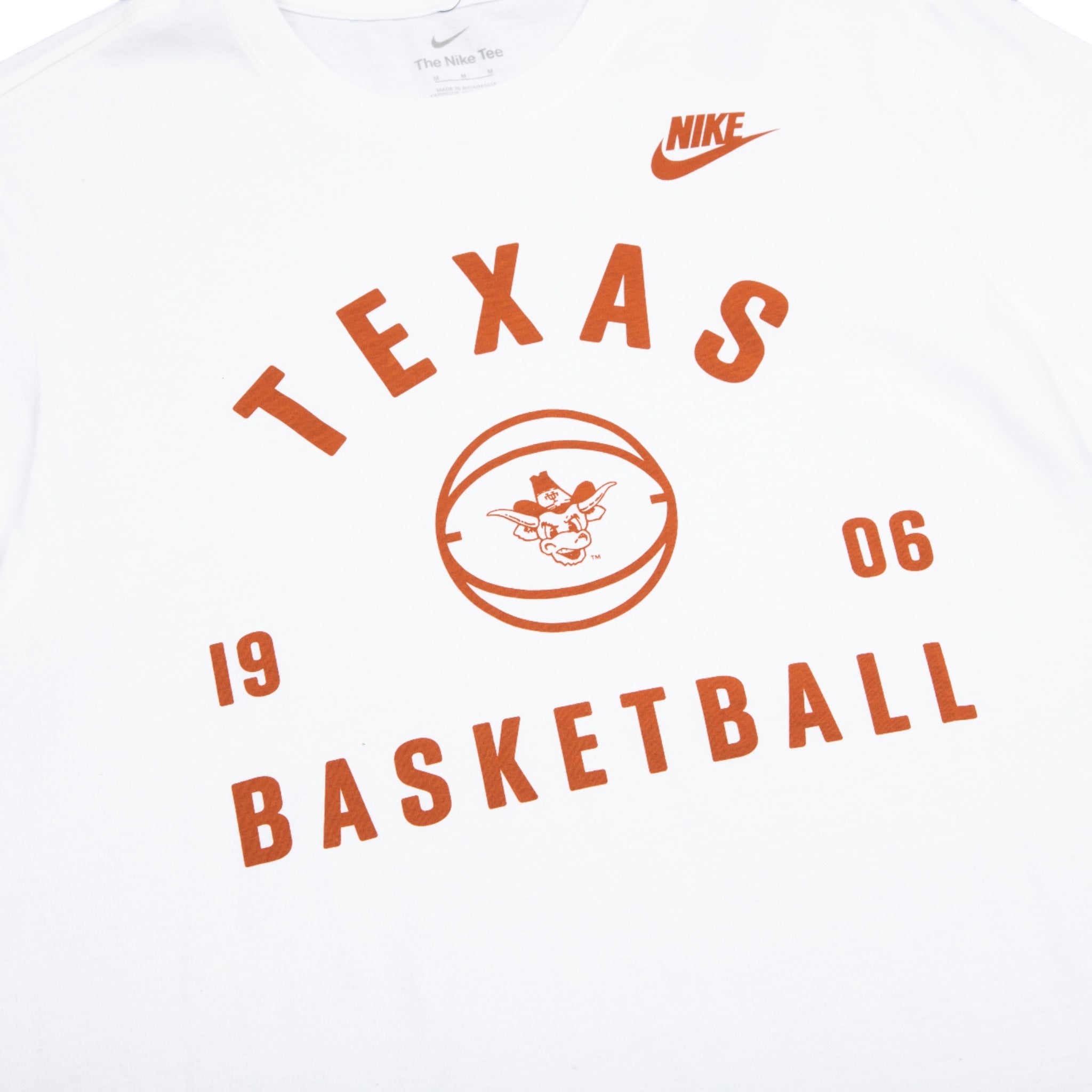 Nike Texas Longhorns Legacy Arch Basketball Cotton Tee