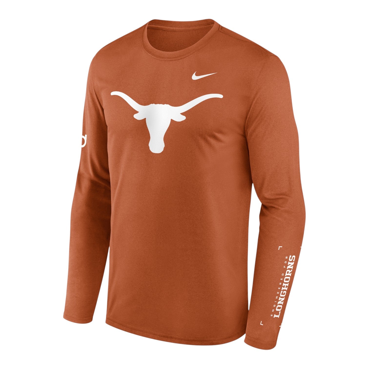 Nike Texas Longhorns Long Sleeve Legend Bevo Tee