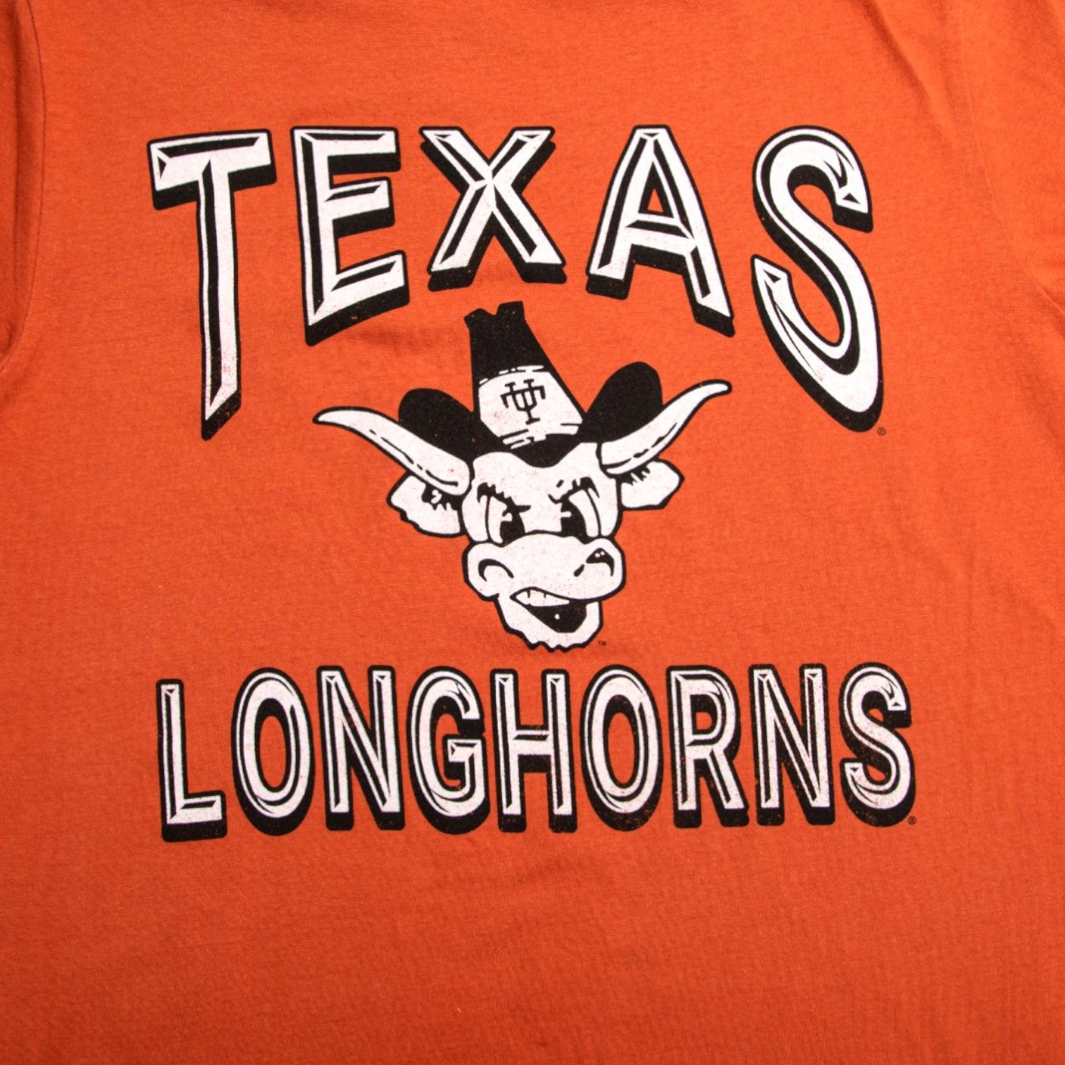 Texas Longhorns '47 Franklin Spellout Vault Bevo Tee