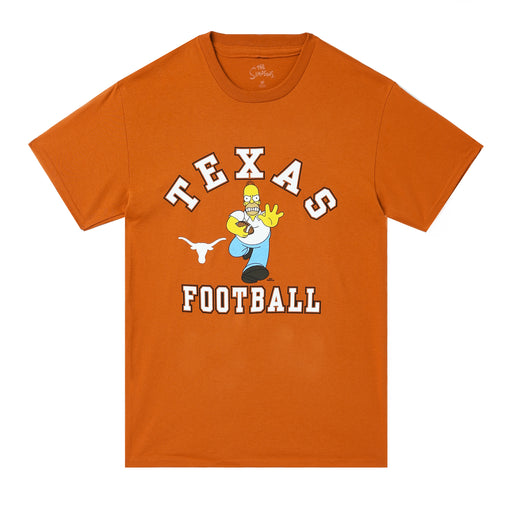 Texas Longhorns Homer Simpsons Gridiron Great Tee
