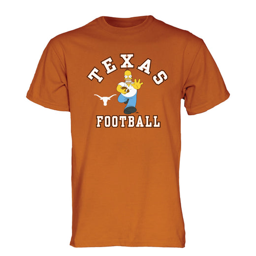 Texas Longhorns Homer Simpsons Gridiron Great Tee