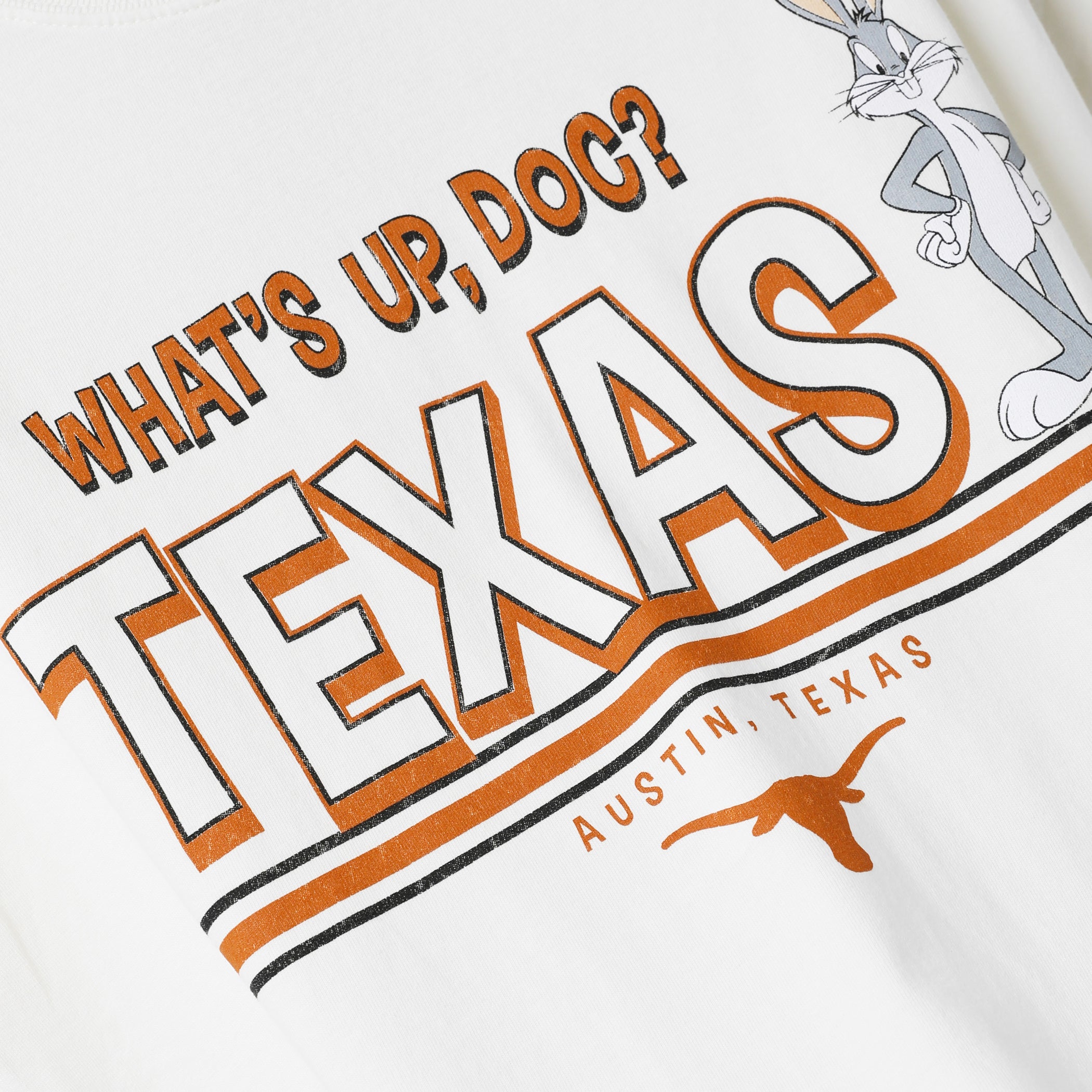 Texas Longhorns Looney Tunes What's Up Bugs Tee