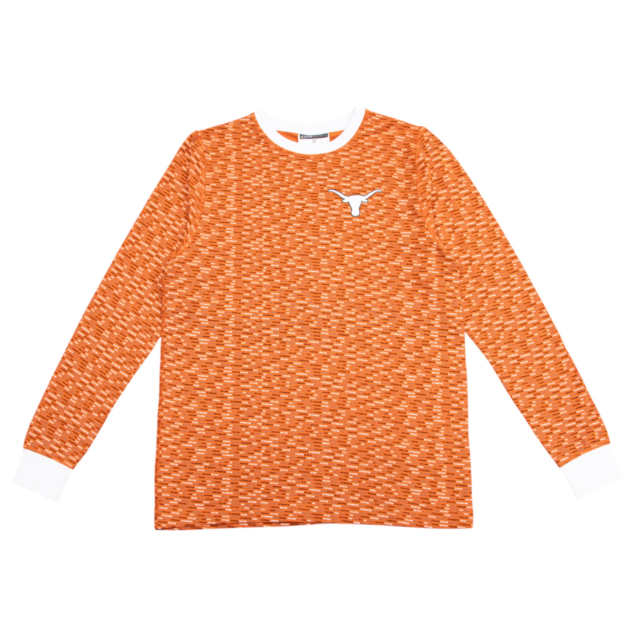 Texas Longhorns Inspirational Long Sleeve Pajama Top