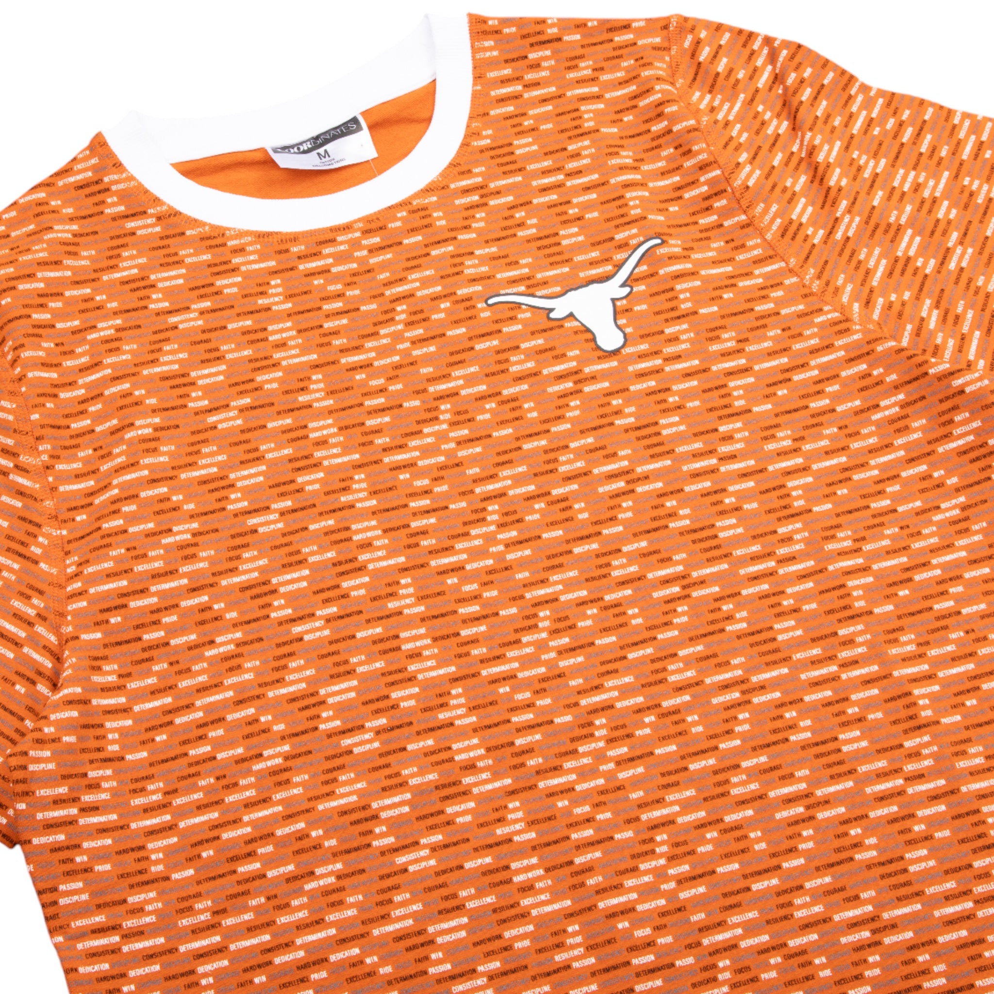 Texas Longhorns Inspirational Short Sleeve Pajama Top