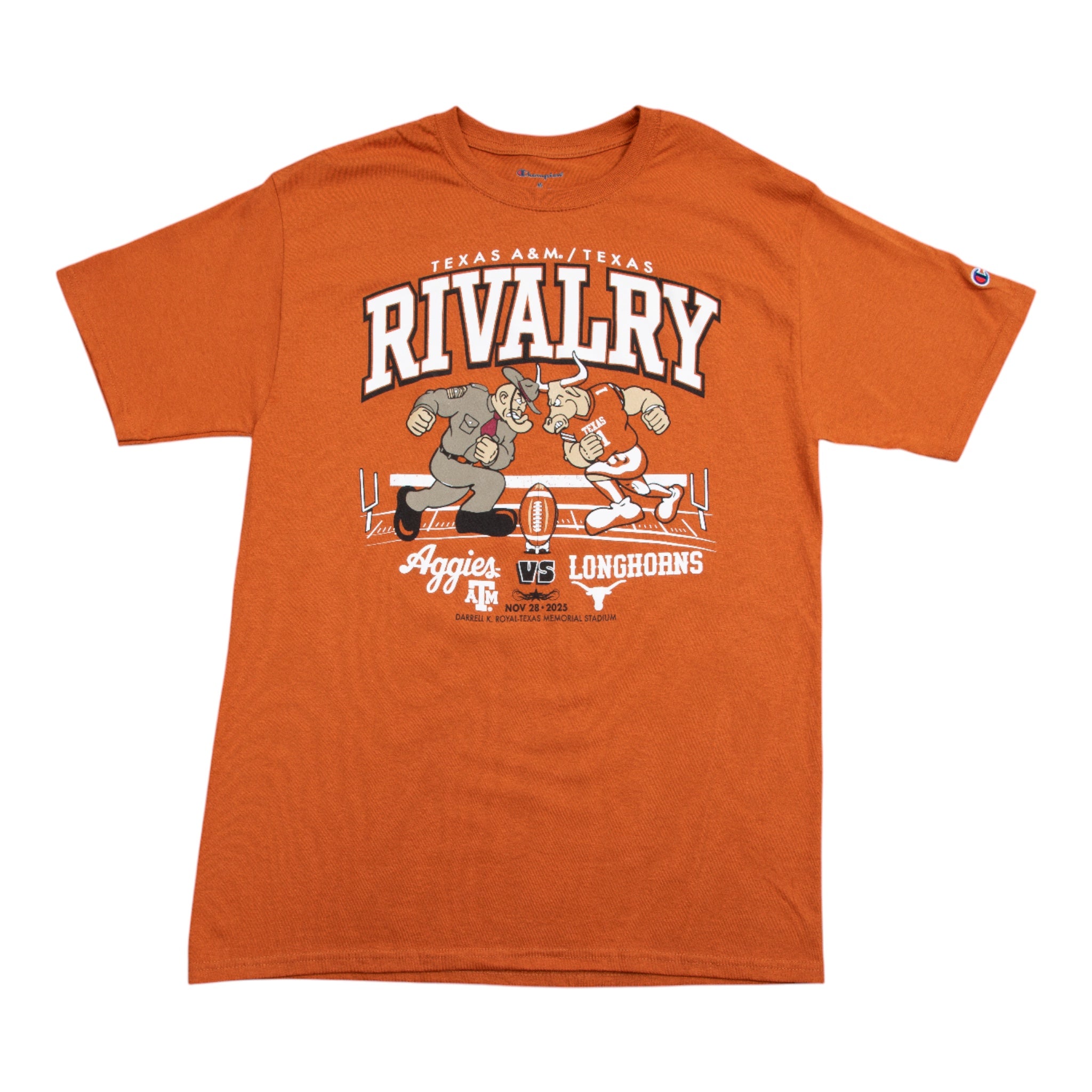 Champion Texas Longhorns Standing Mascot Tee