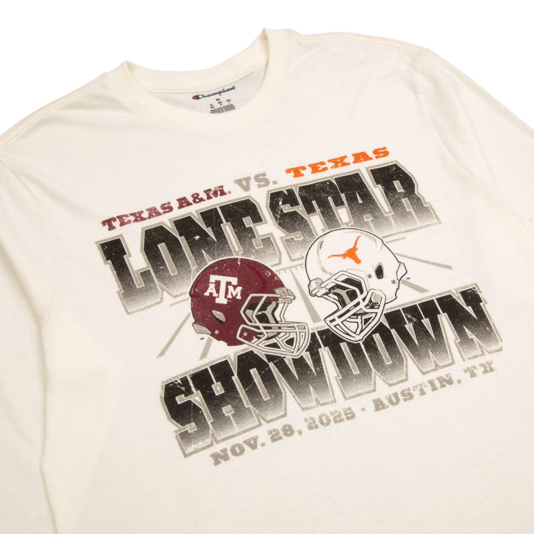Champion Long Sleeve Tri-Blend Lone Star Showdown Tee