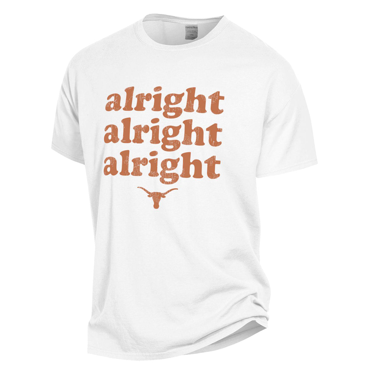 Texas Longhorns Coopers Alright  ComfortWash Tee