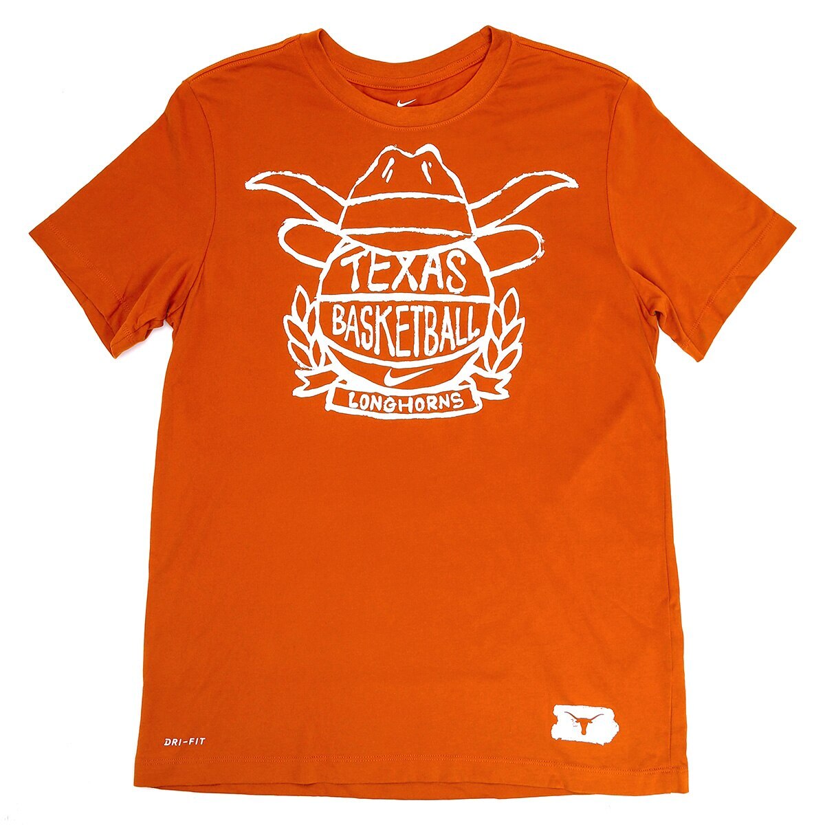 Nike Texas Longhorns Basketball Crest Tee