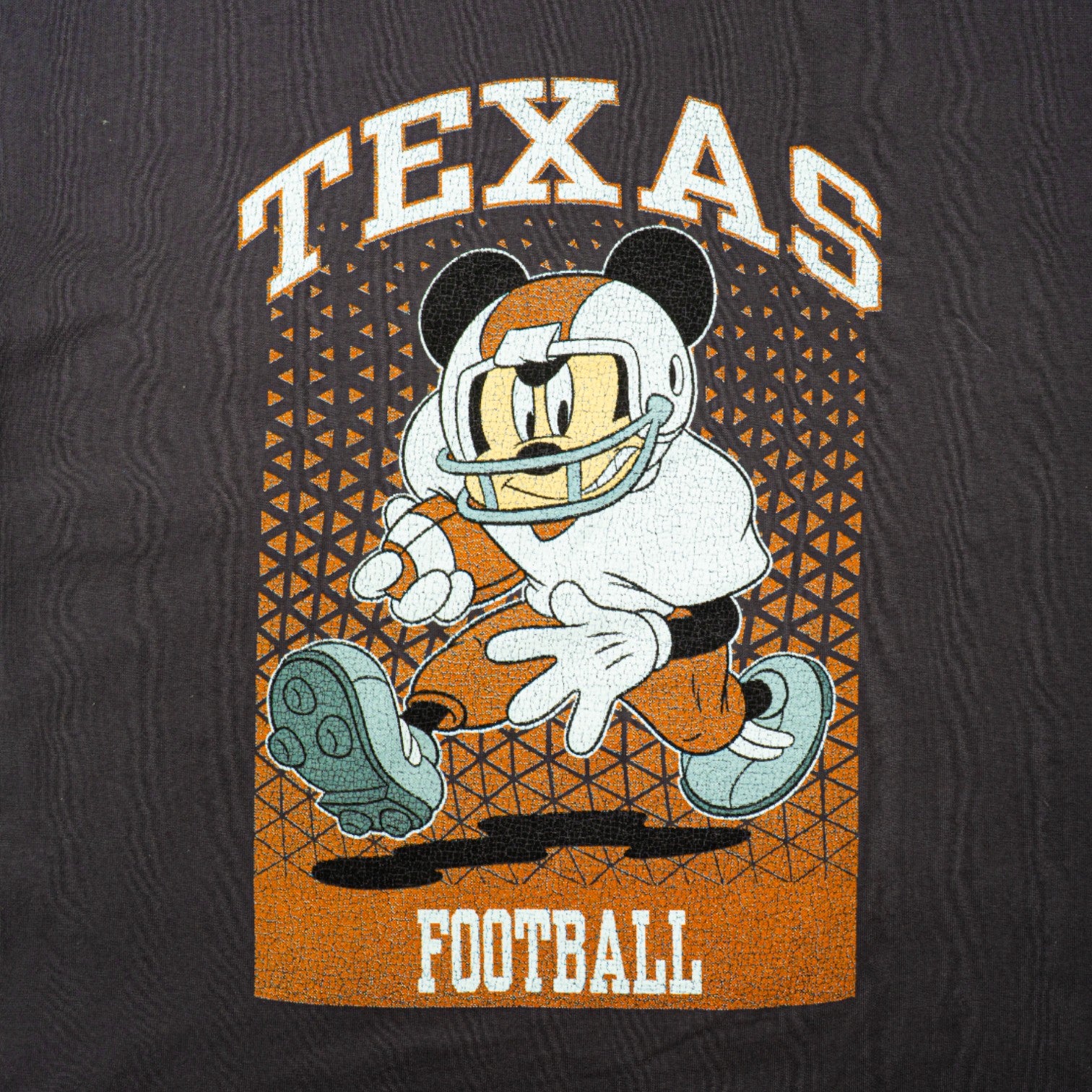 Texas Longhorns Disney Quarterback Mickey Tee