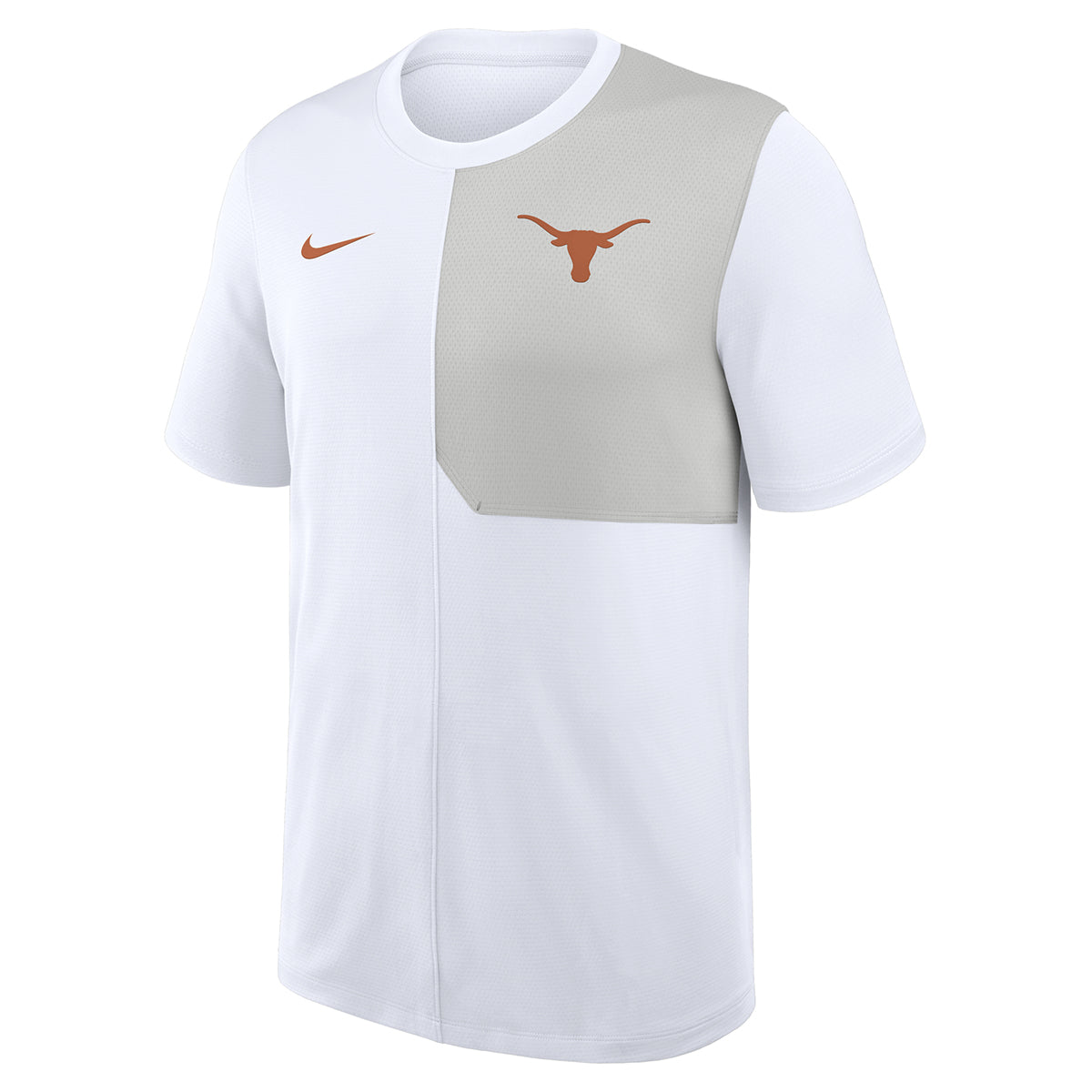 Texas Longhorns Nike Sideline Mesh Panel Coach Tee