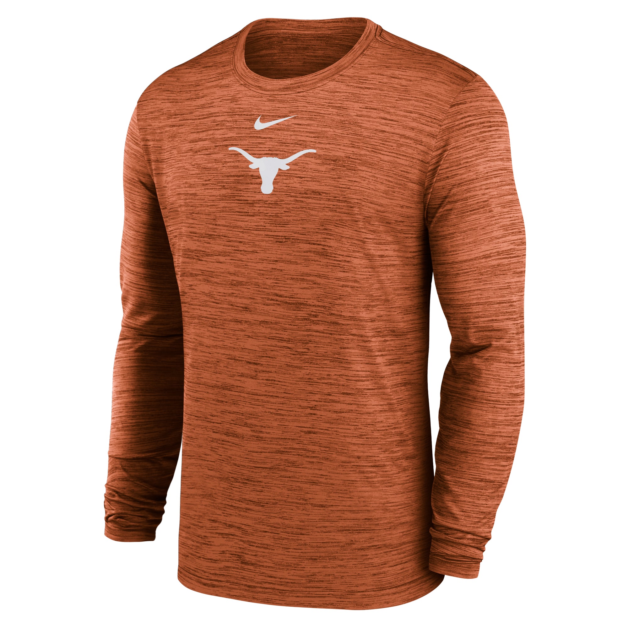 Nike Texas Longhorns Sideline Bevo Velocity Long Sleeve Tee