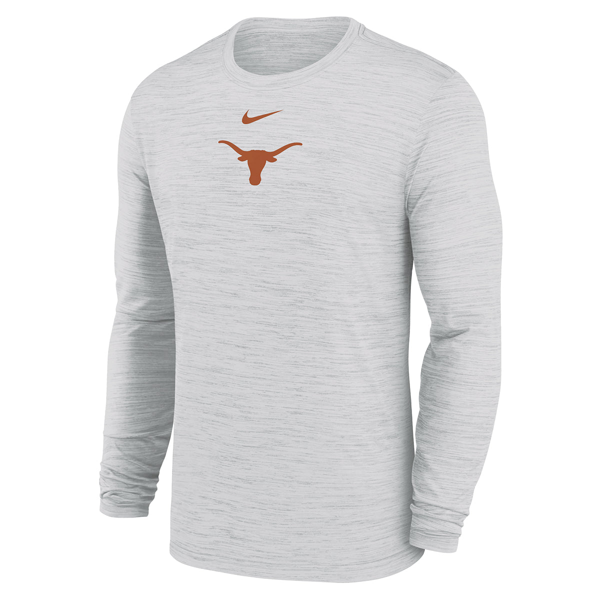 Nike Texas Longhorns Sideline Bevo Velocity Long Sleeve Tee