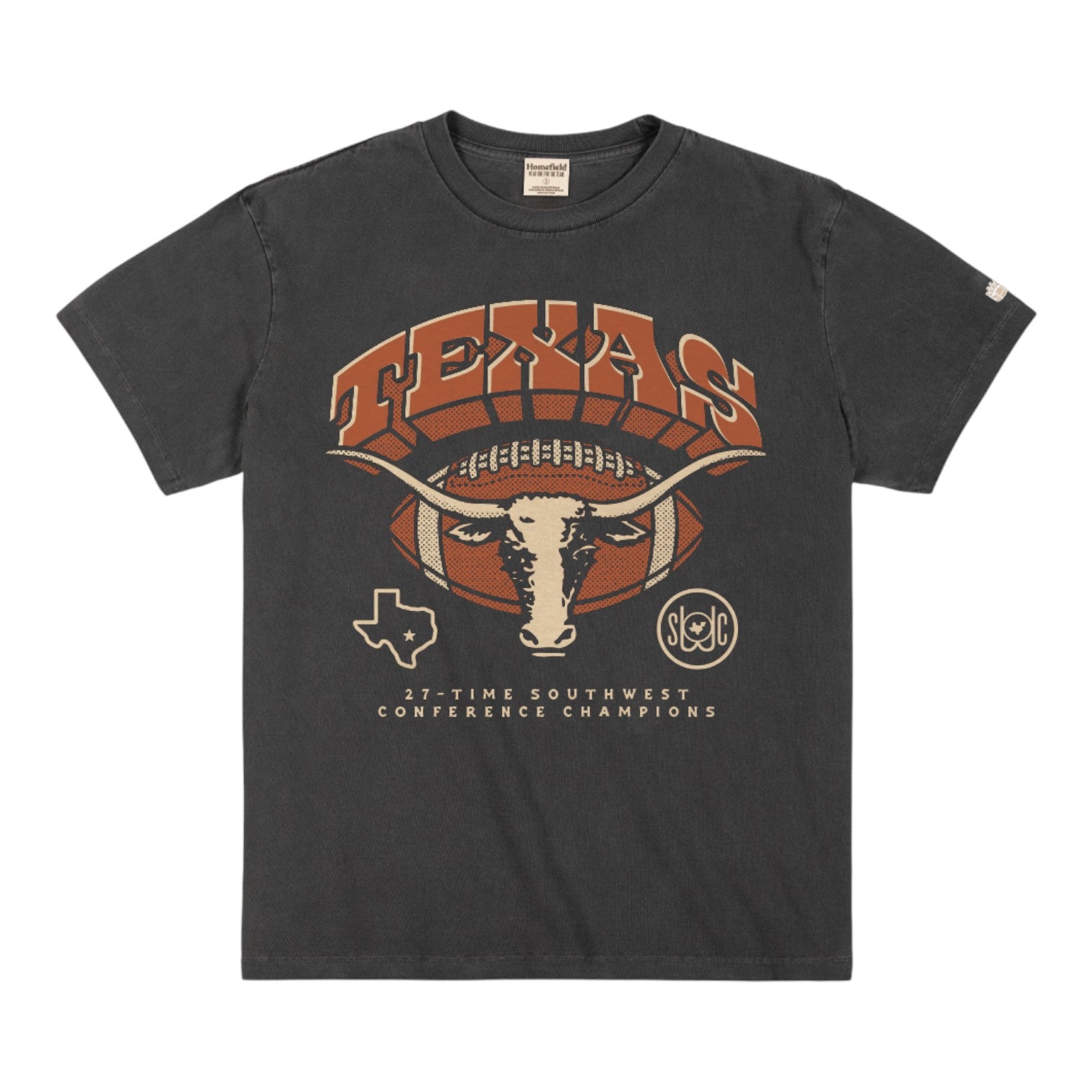Homefield Bevo Football Vault Boxy Tee