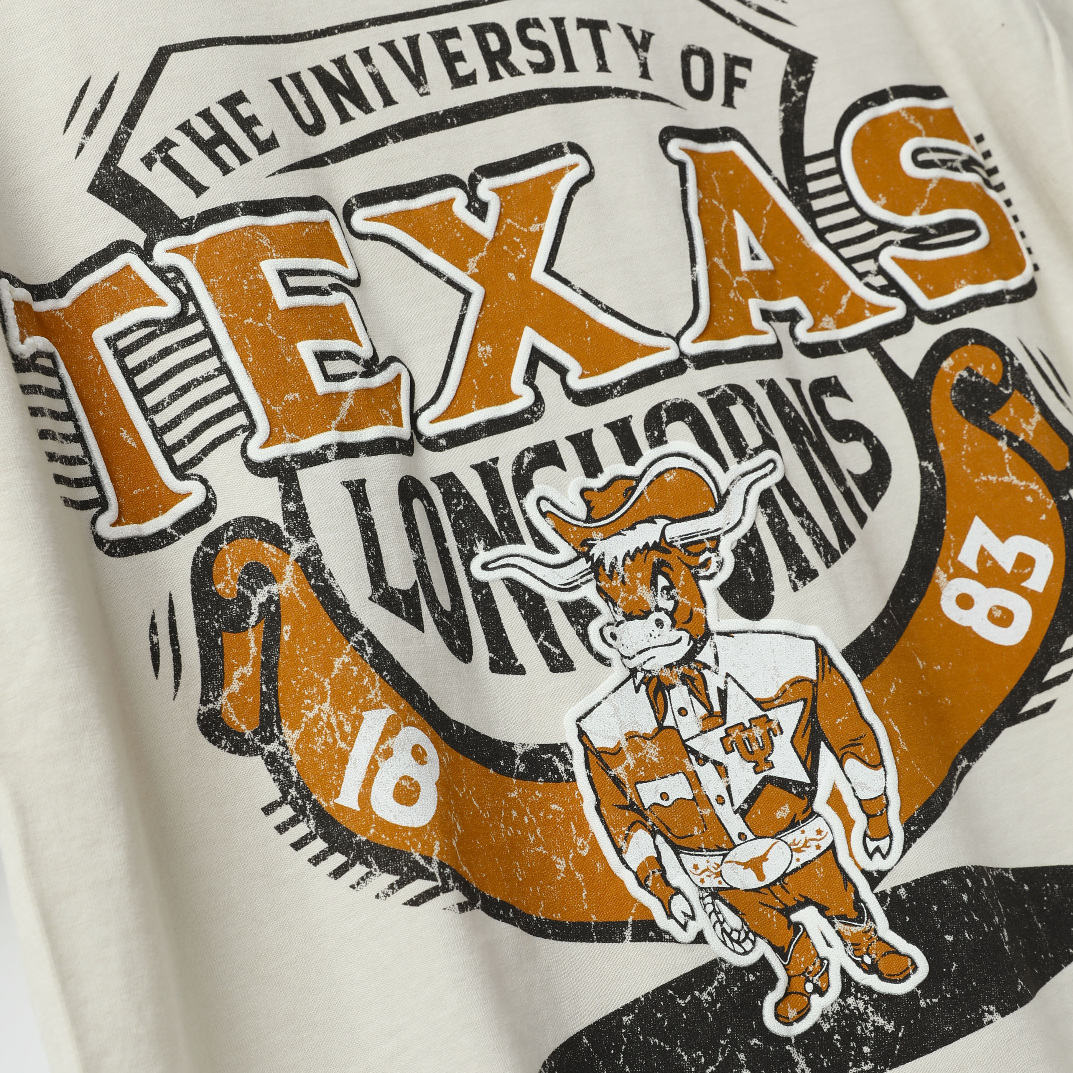 Texas Longhorns Vault Western Bevo Ribbon Tee