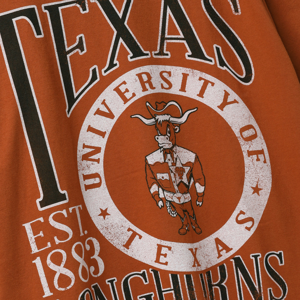 Texas Longhorns Western Bevo in Circle Vault Tee