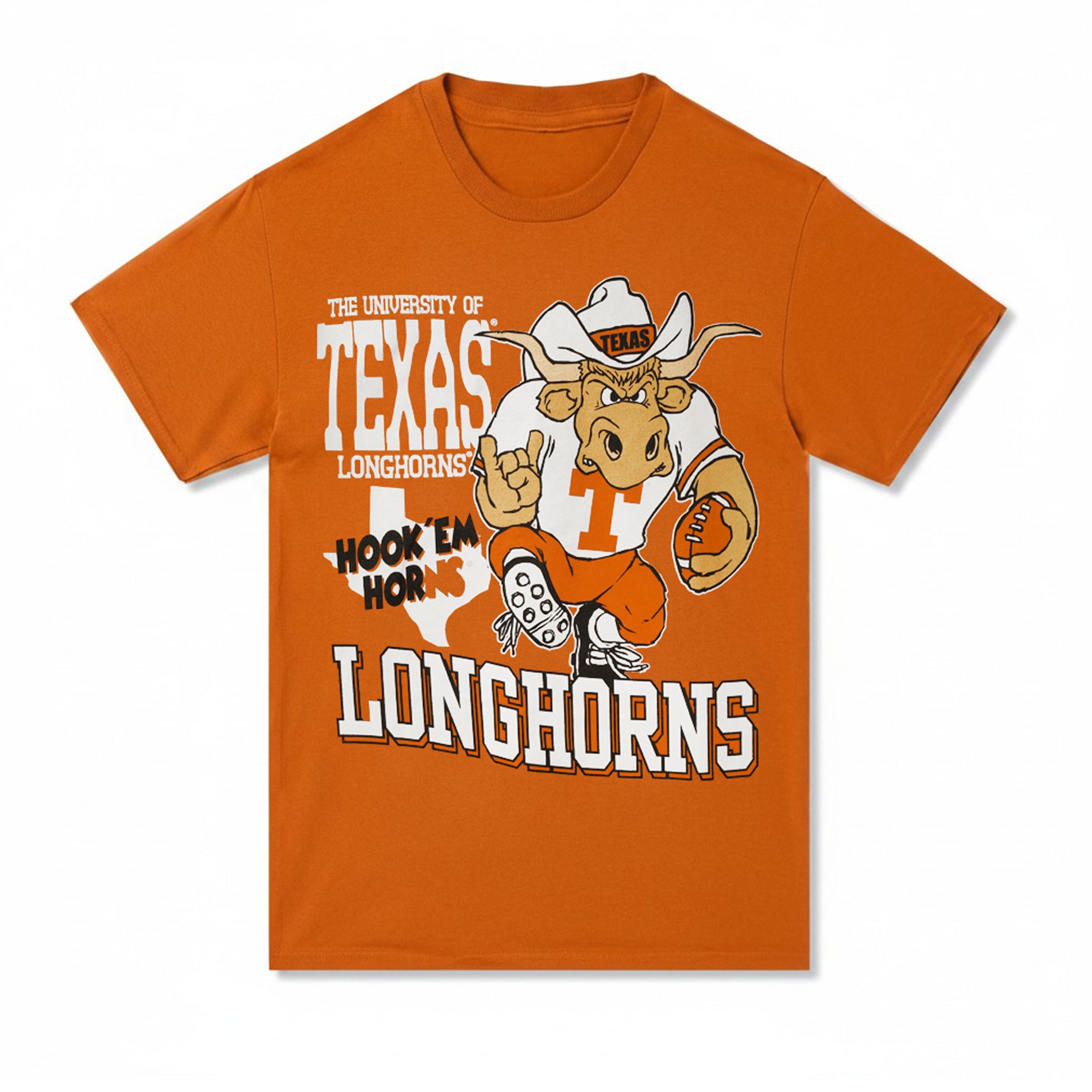 Texas Longhorns Hook'em T Bevo Vault Tee