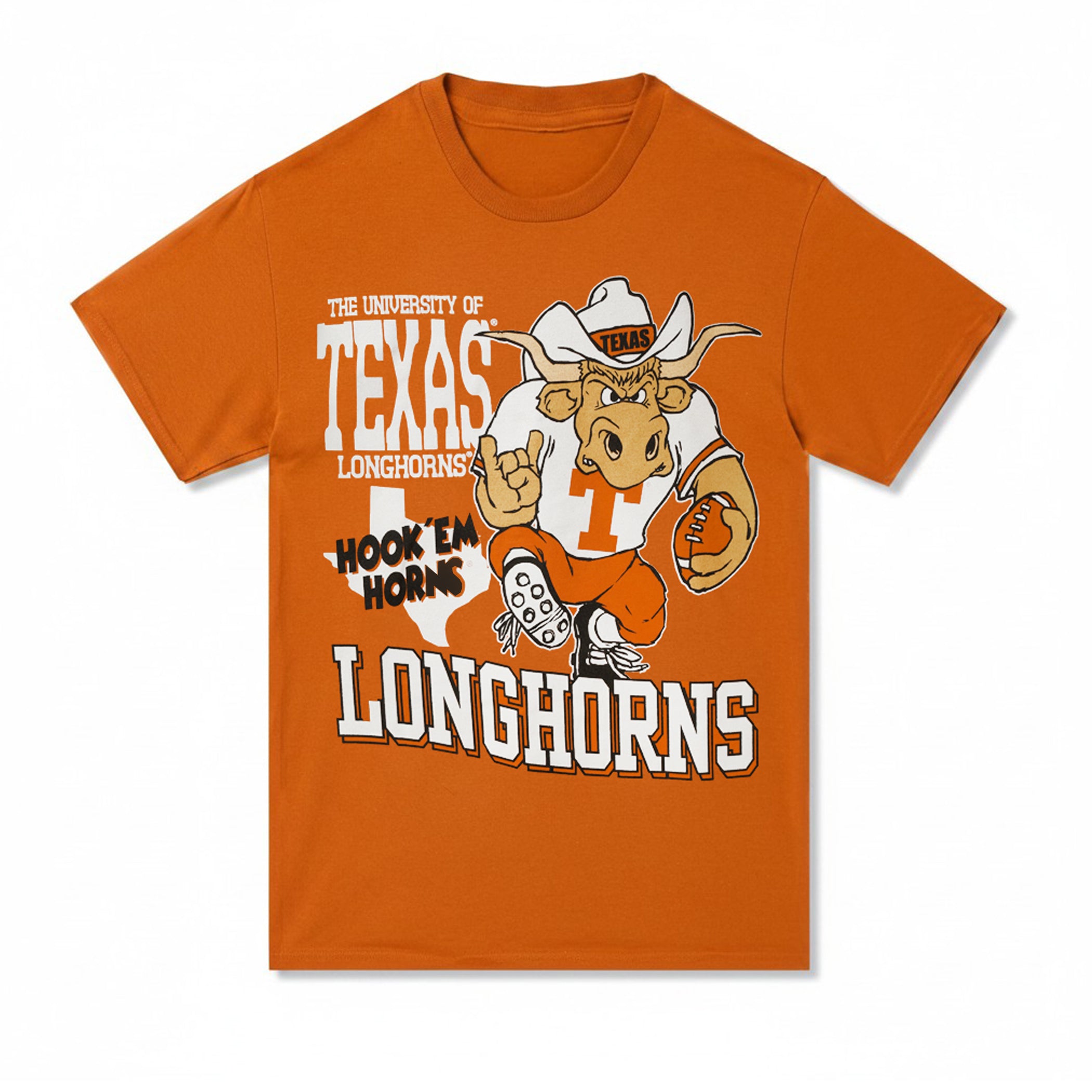 Texas Longhorns Hook'em T Bevo Vault Tee