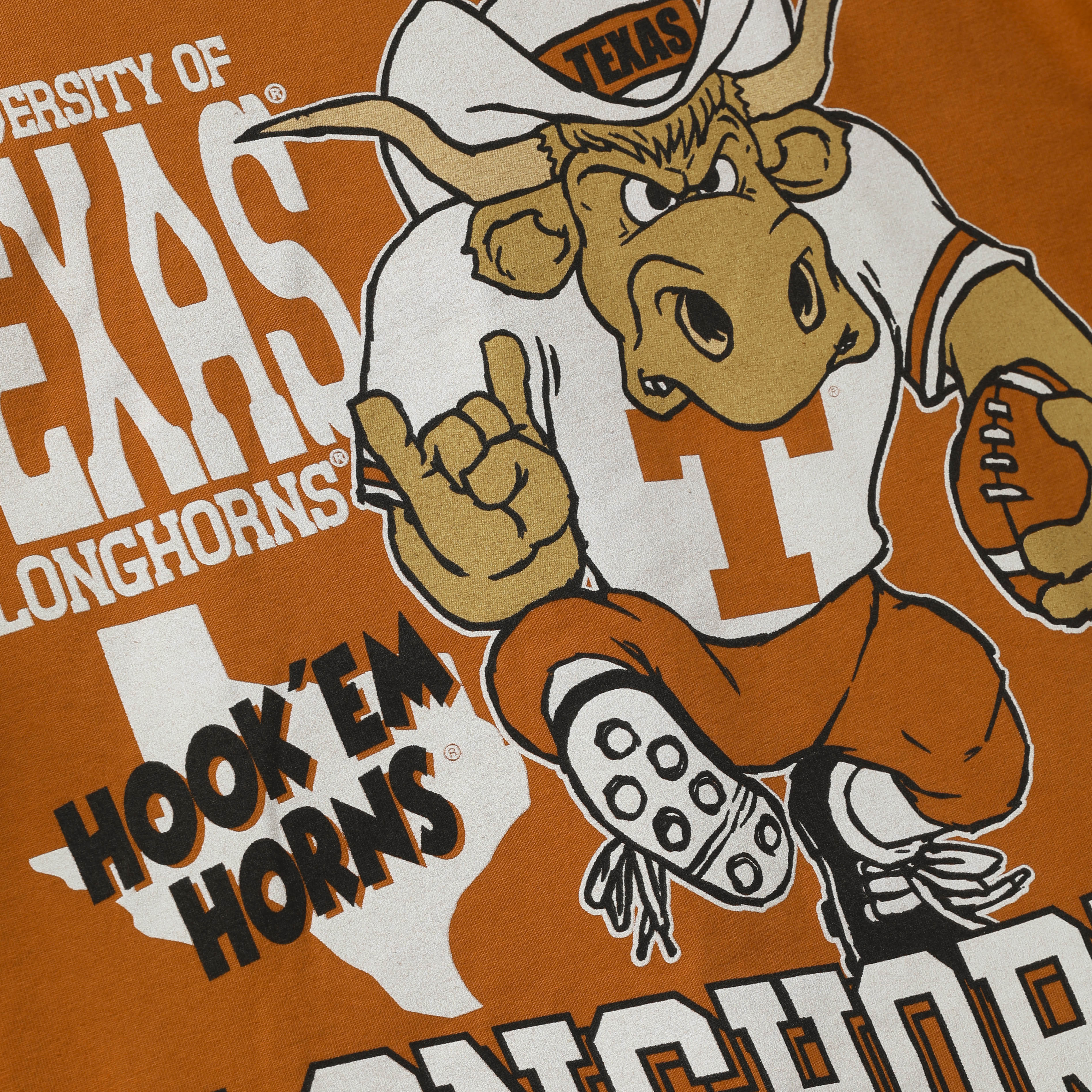 Texas Longhorns Hook'em T Bevo Vault Tee