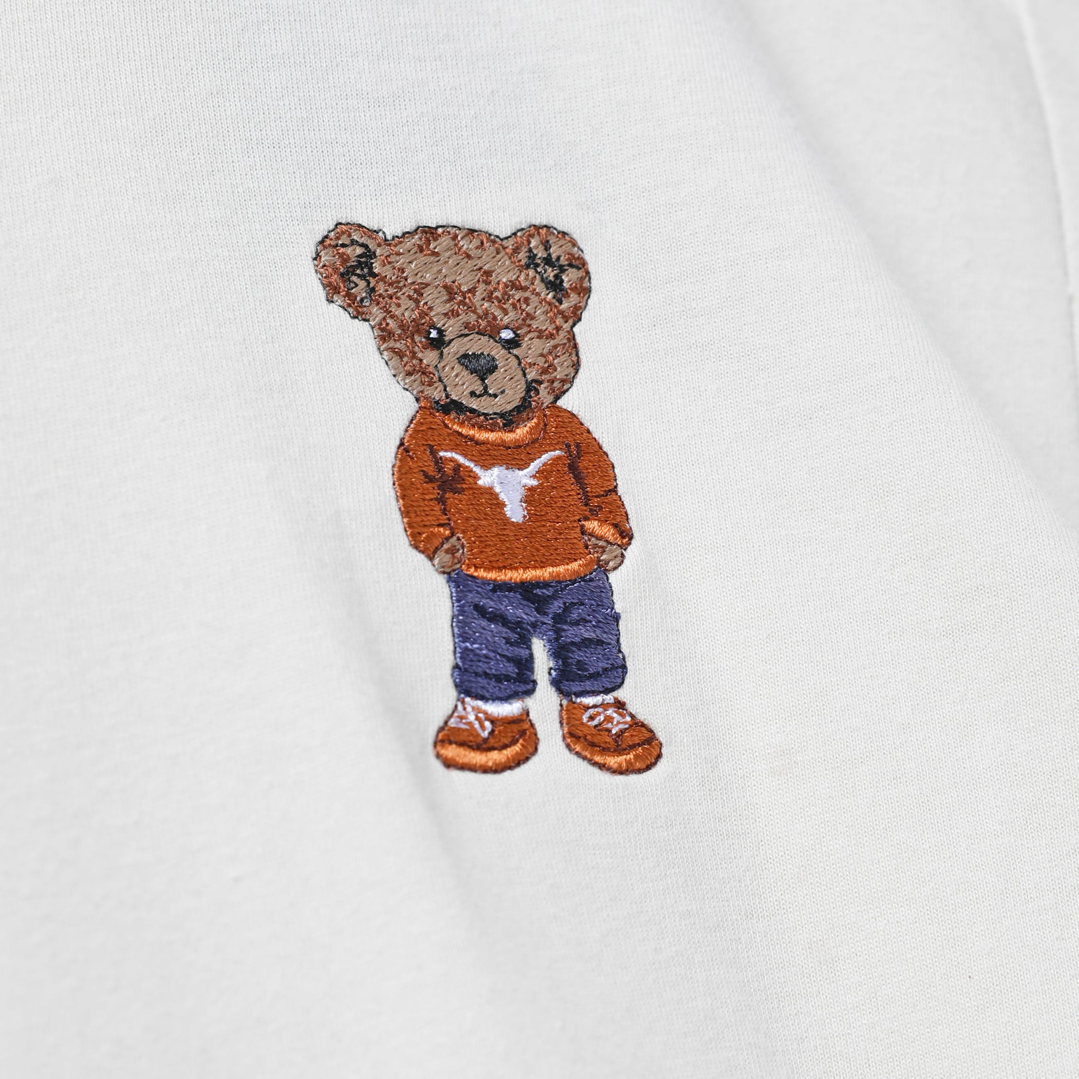 Texas Longhorns Gear Embroidered Bear Tee