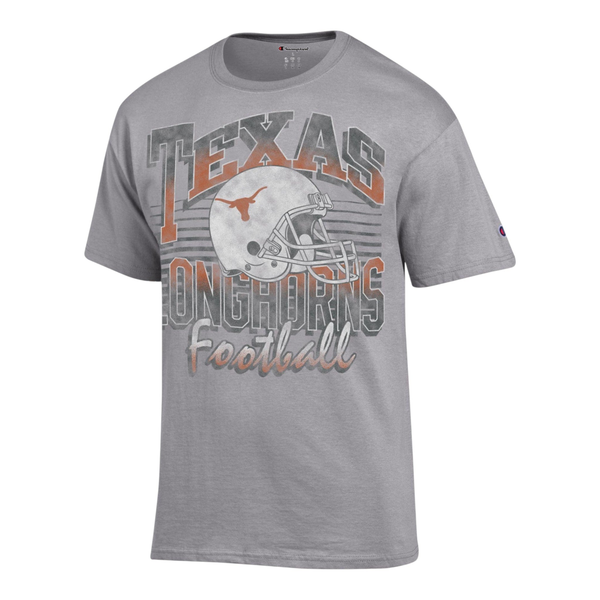 Champion Texas Longhorns Mega Football Helmet Tee