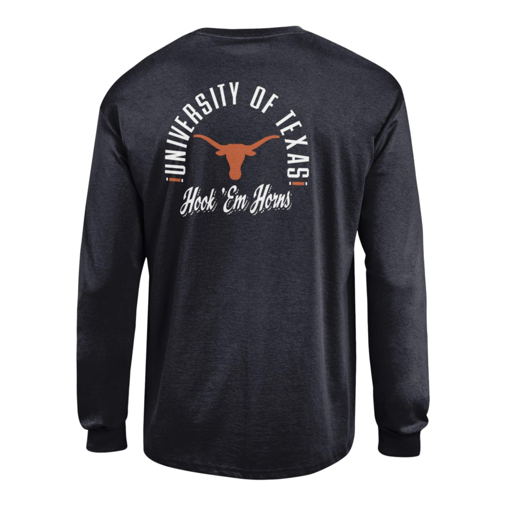 Champion Texas Longhorns Left Chest Bevo Long Sleeve Tee