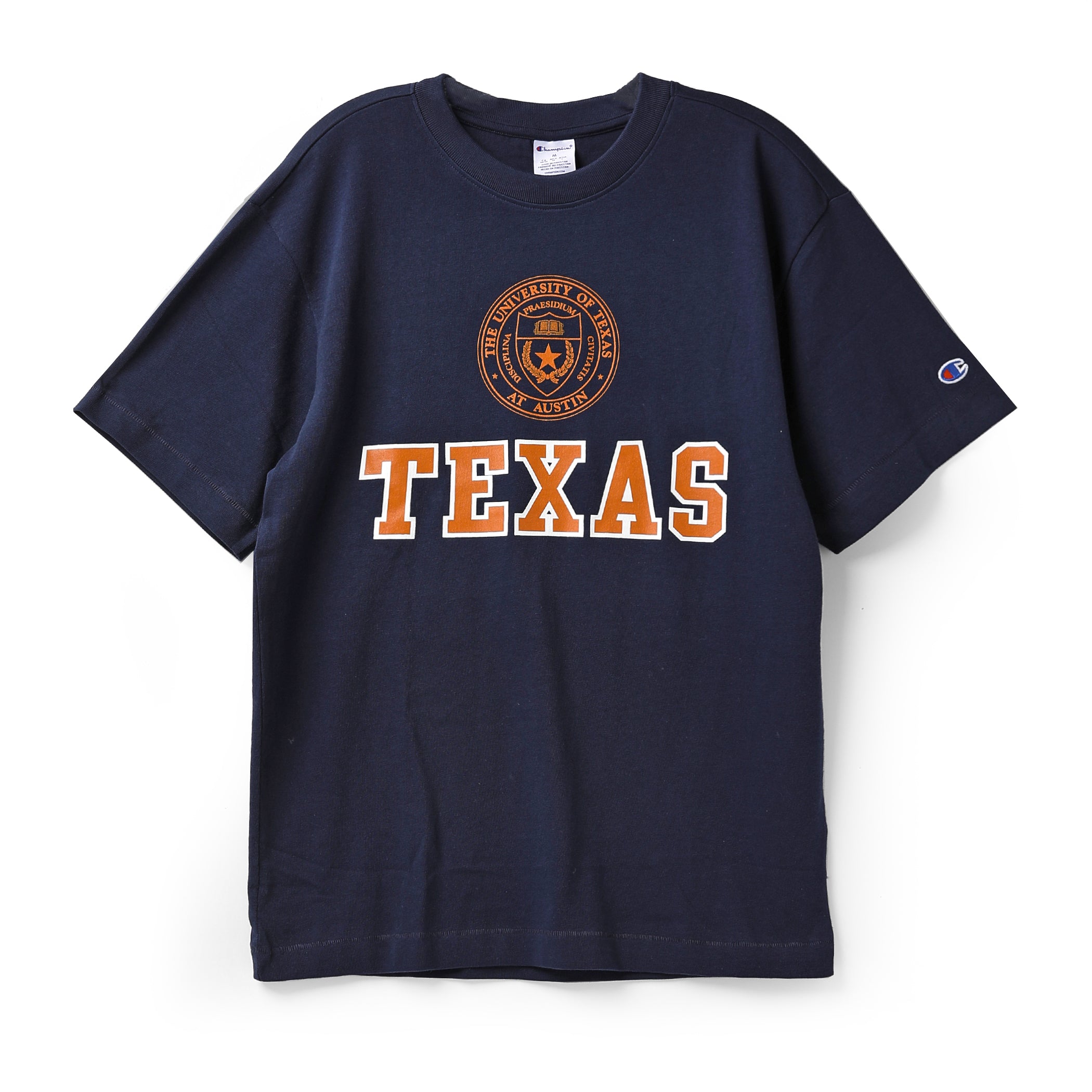 Champion University of Texas Block Presidential Seal Tradition Heavy Weight Tee
