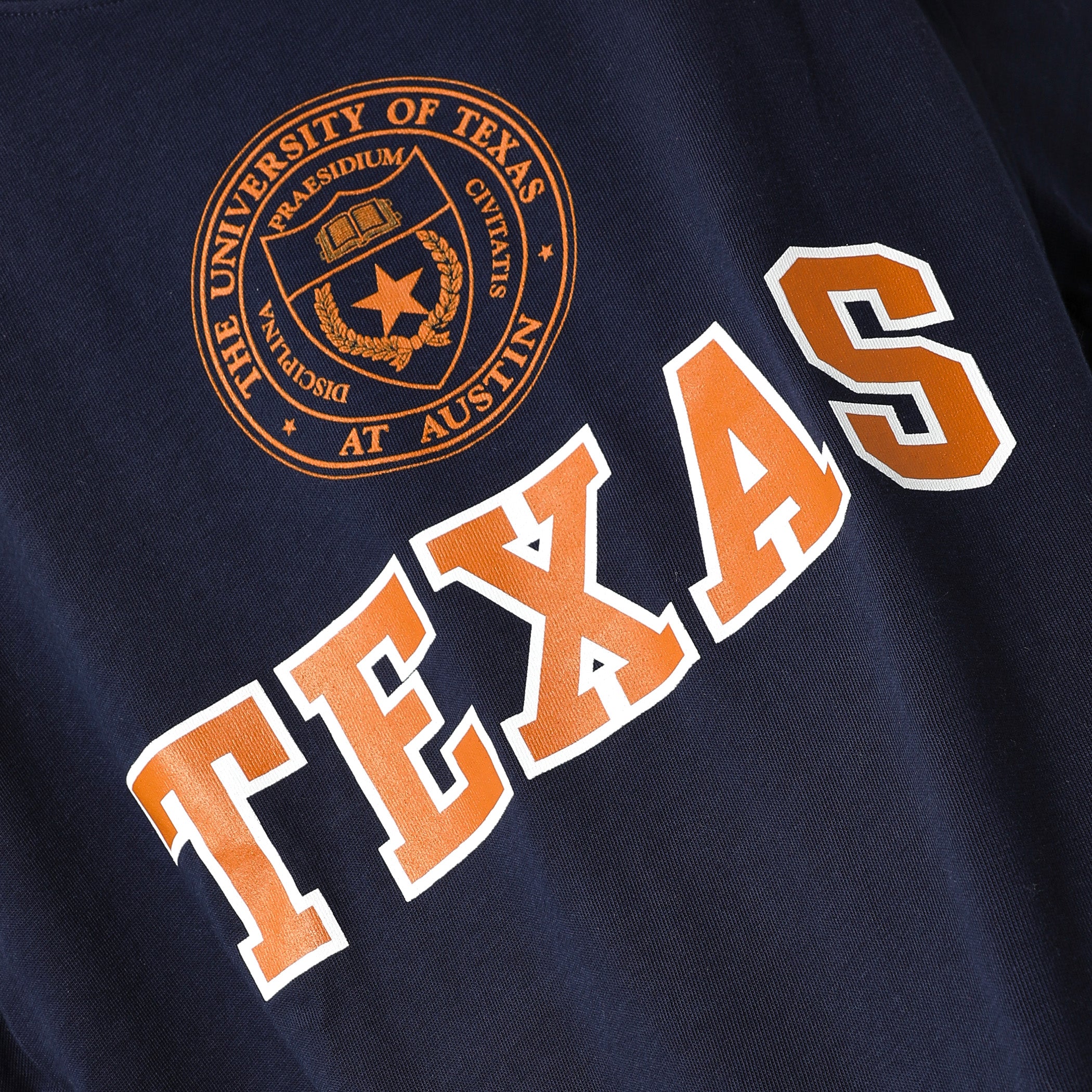 Champion University of Texas Block Presidential Seal Tradition Heavy Weight Tee