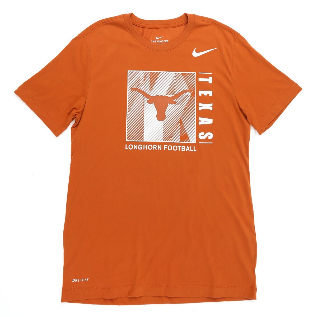 Nike Texas Longhorns Team Issue Dri-FIT Cotton Tee