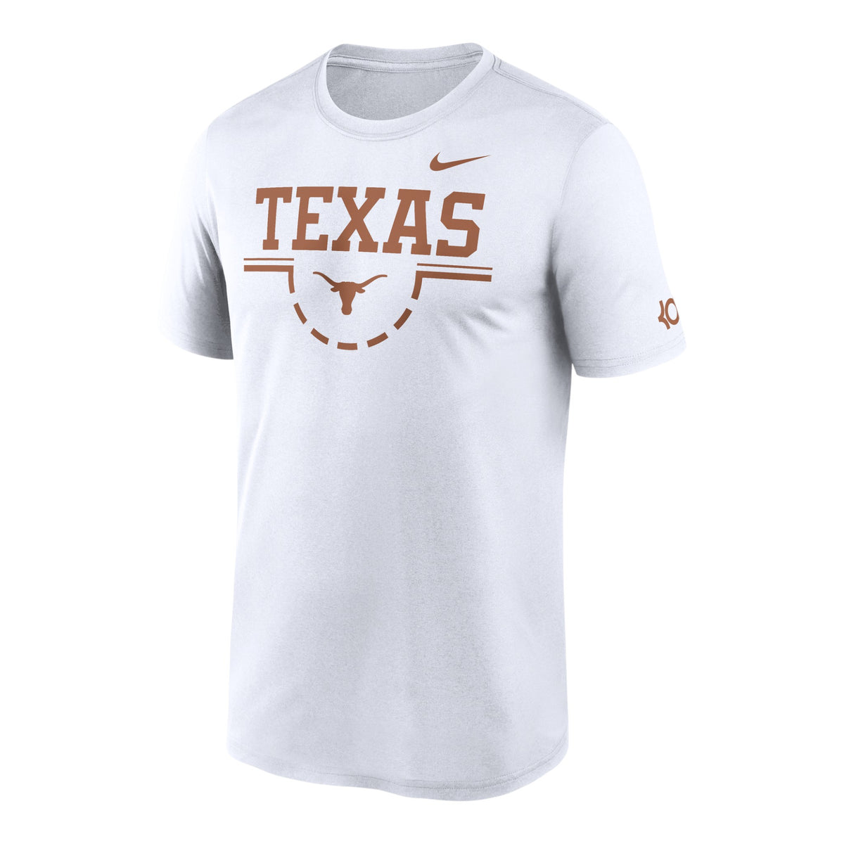 Nike Texas Longhorns Courtside Kevin Durant Dri-Fit Half Court Tee