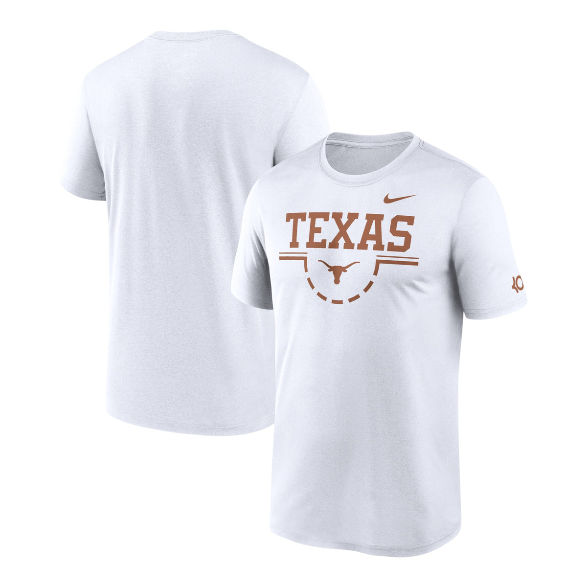 Nike Texas Longhorns Courtside Kevin Durant Dri-Fit Half Court Tee