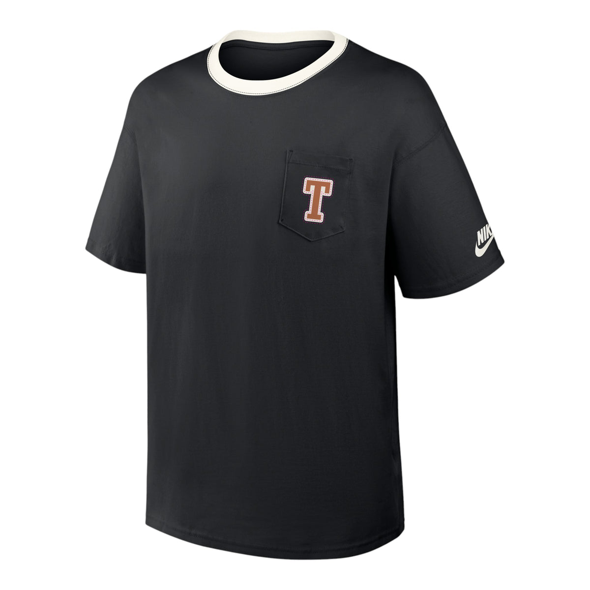 Nike Texas Longhorns Legacy Max 90 Legacy Contrast Trim Pocket Tee