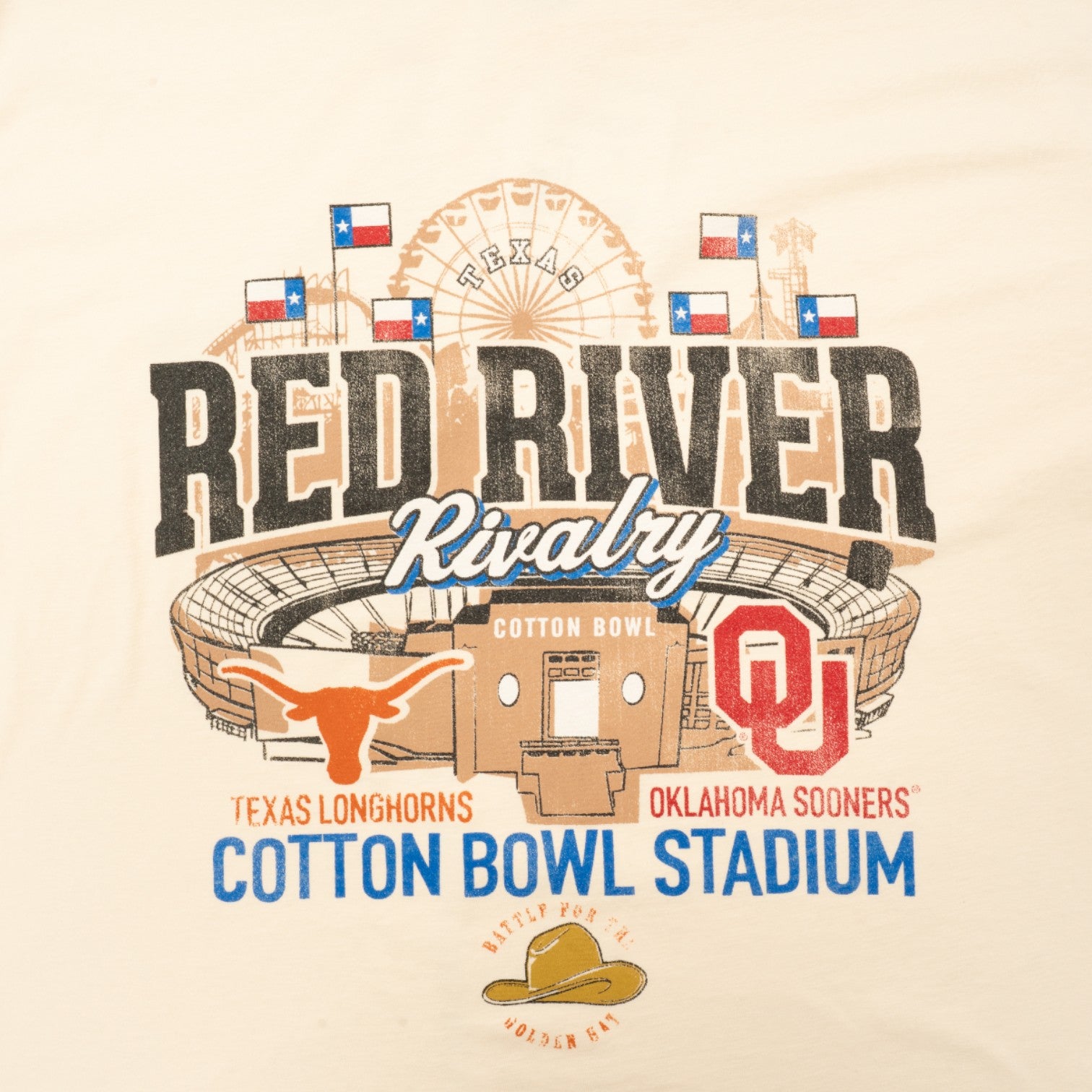 Red River Rivalry Stadium ComfortWash Tee