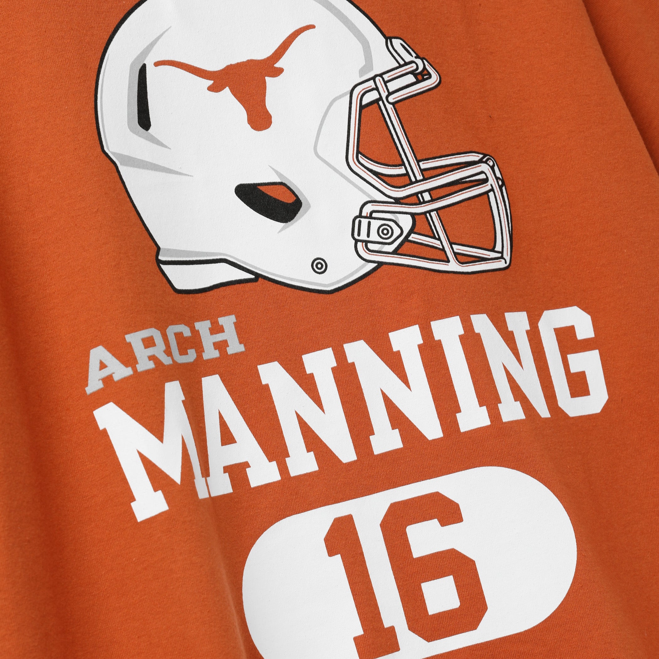 Champion Texas Longhorns NIL Manning Big Helmet Tee