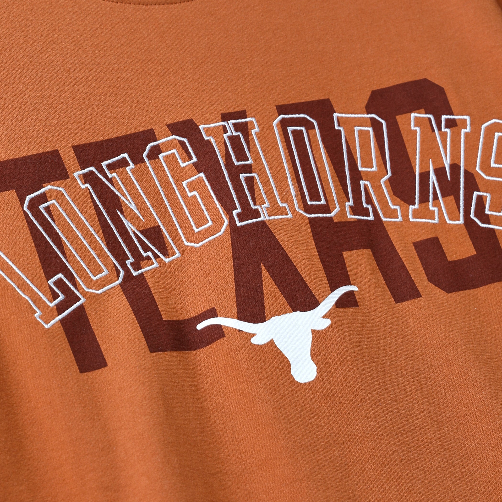 Champion Texas Longhorns Skybox Mixed Media Tee