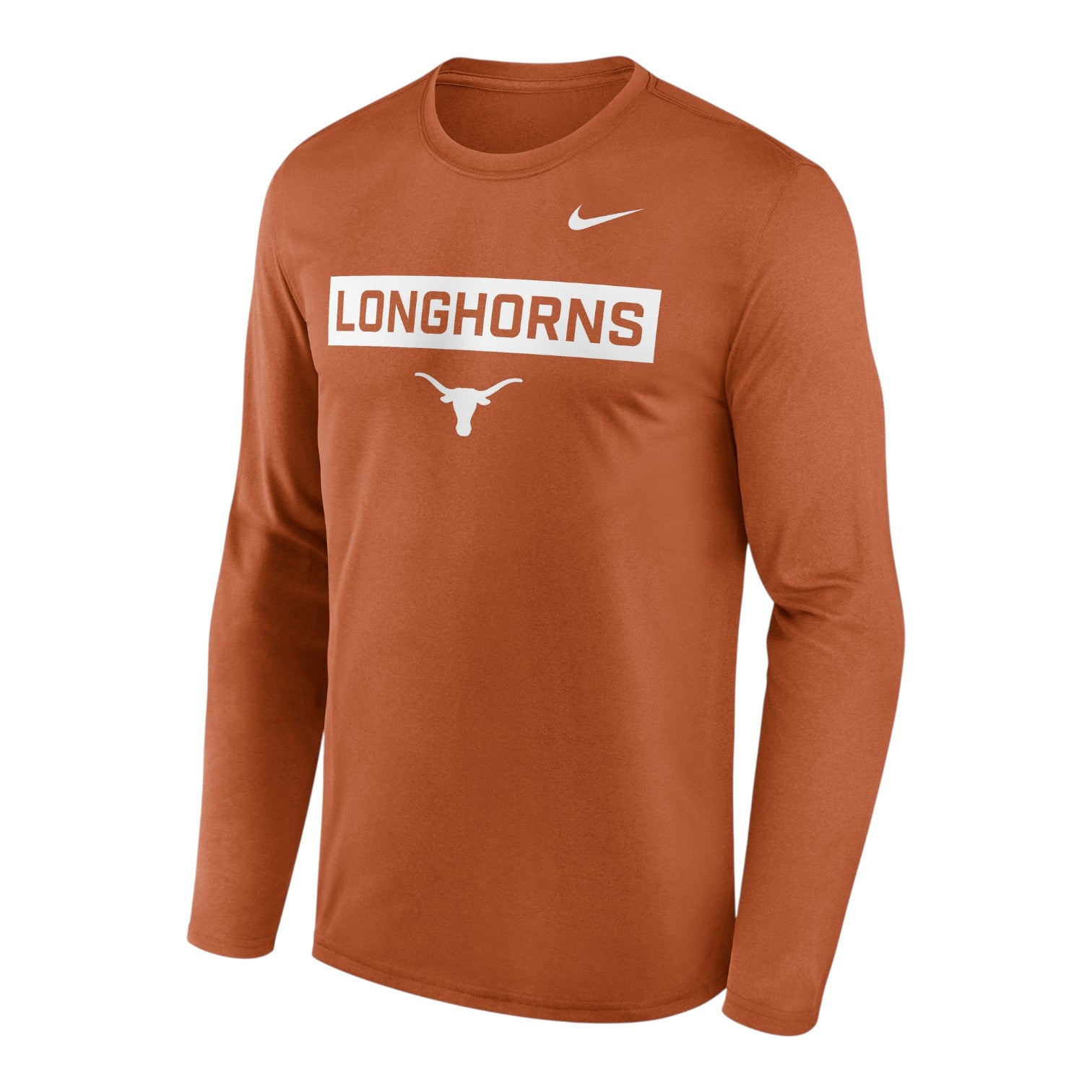 Nike Texas Longhorns Legend 2-Hit Long Sleeve Tee