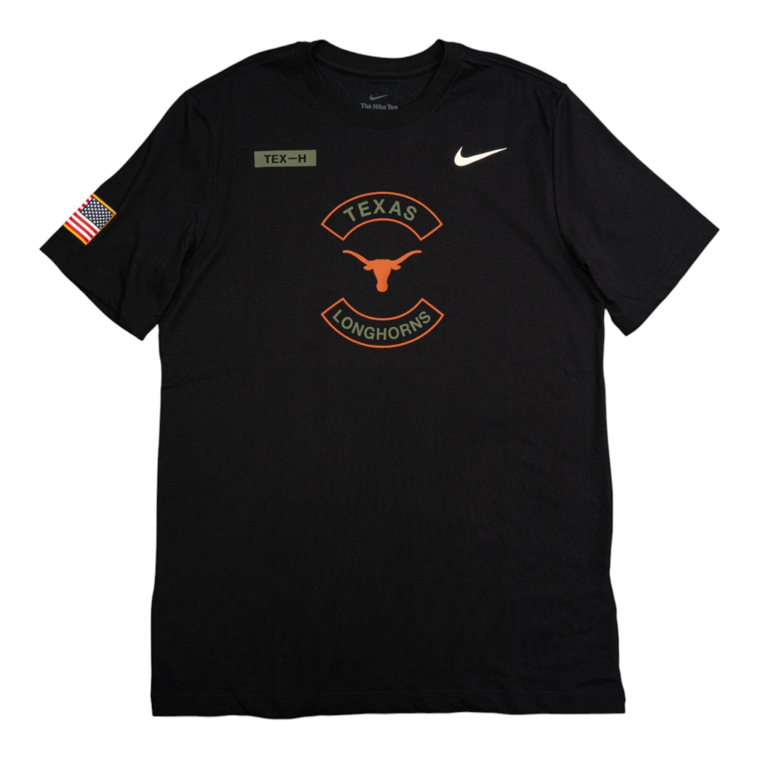 Nike Texas Longhorns Military 25 Legend Tags Tee