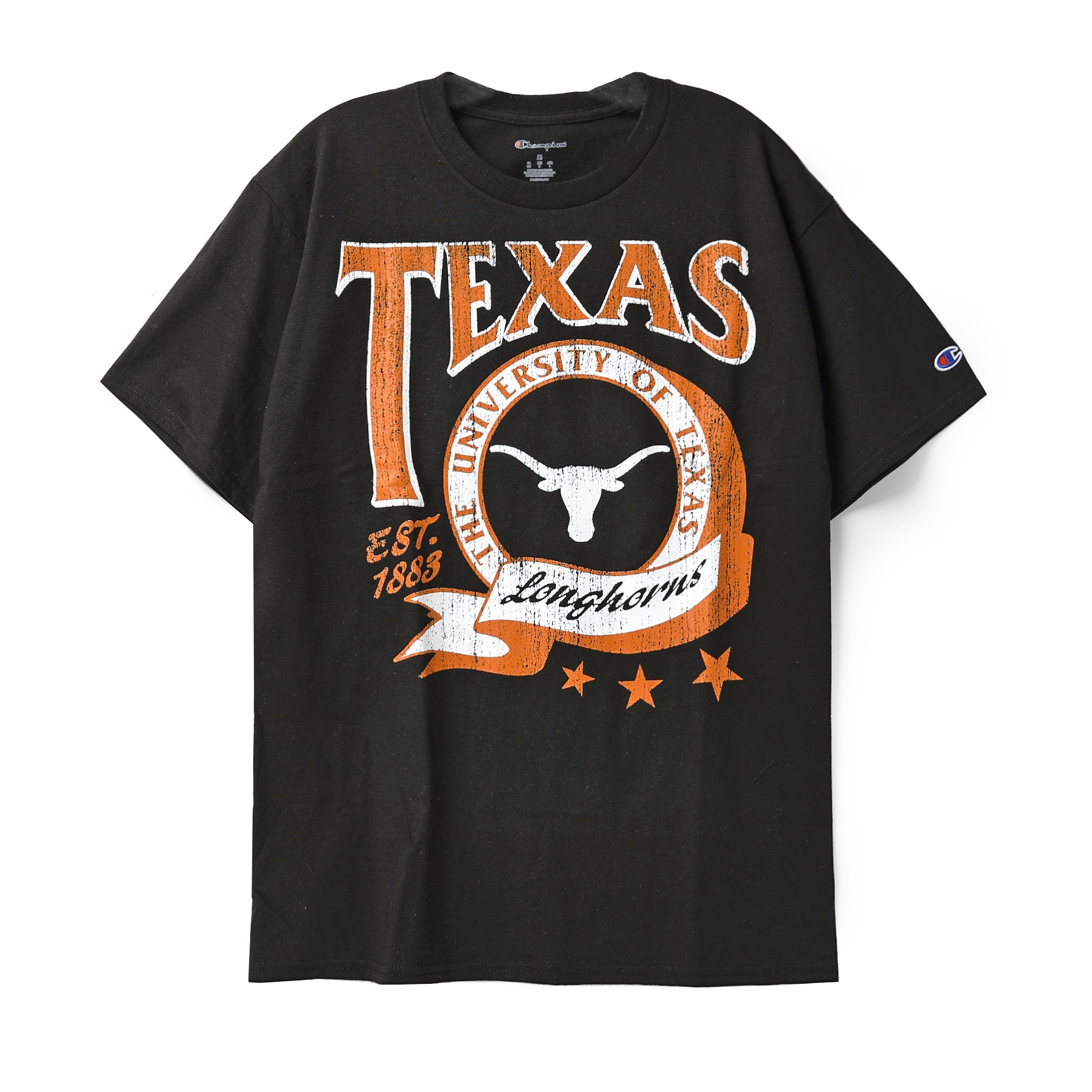 Champion Texas Longhorns Tall T Ribbon Stars Tee
