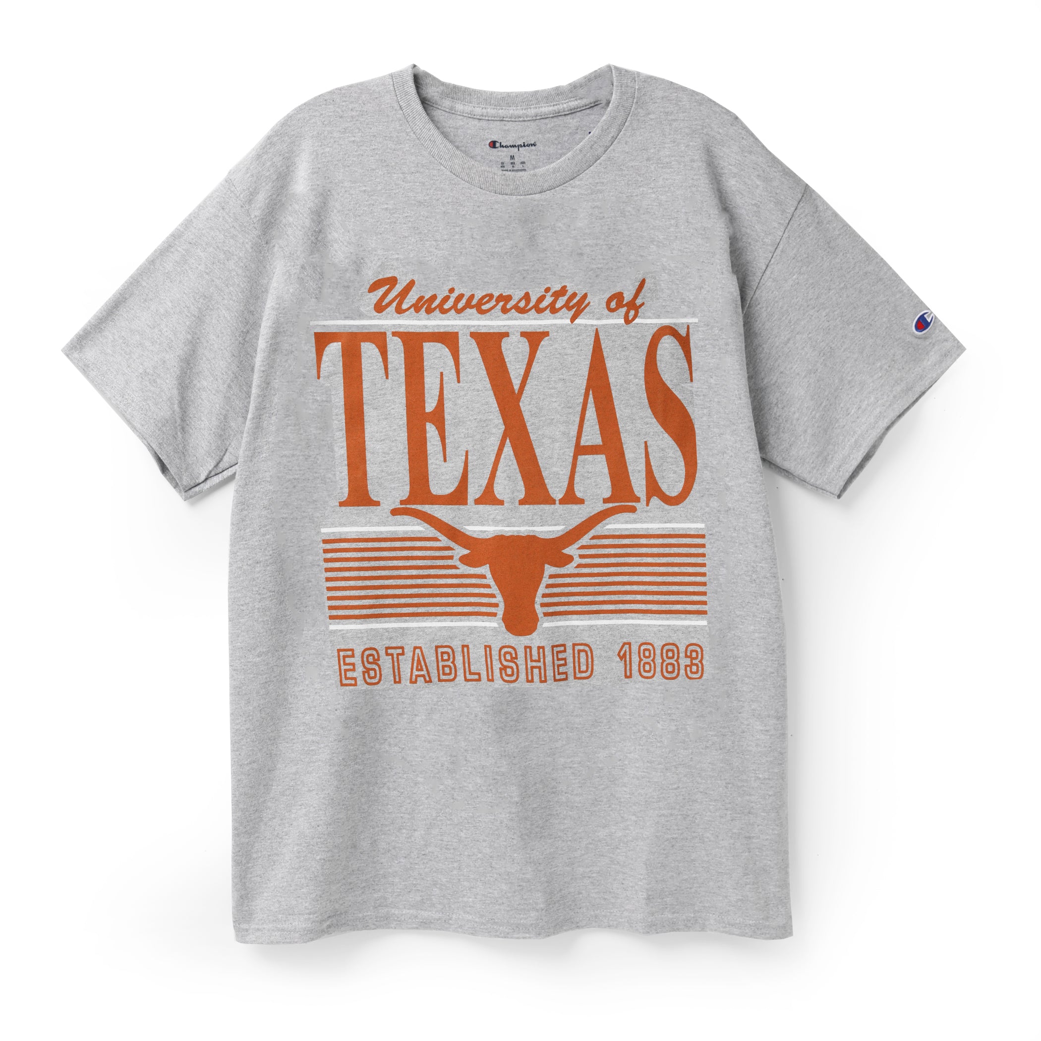 Champion Texas Longhorns Tall Stacked Texas Tee