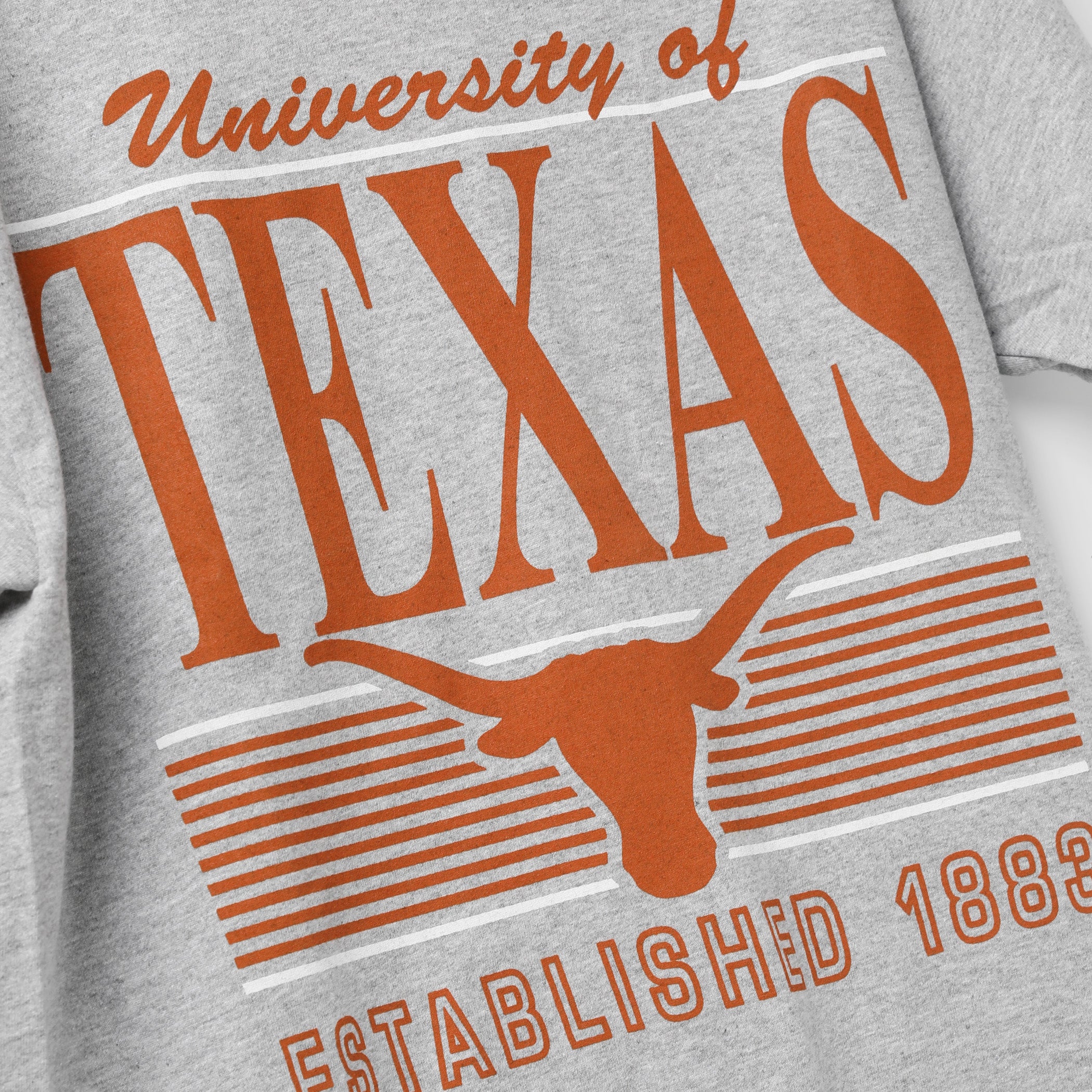 Champion Texas Longhorns Tall Stacked Texas Tee