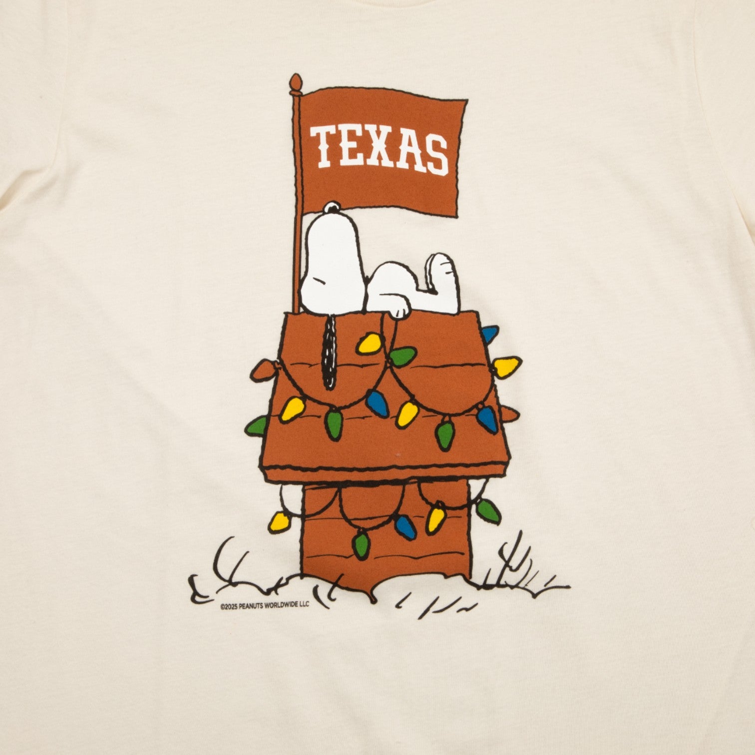 Snoopy House Lights Holiday Tee