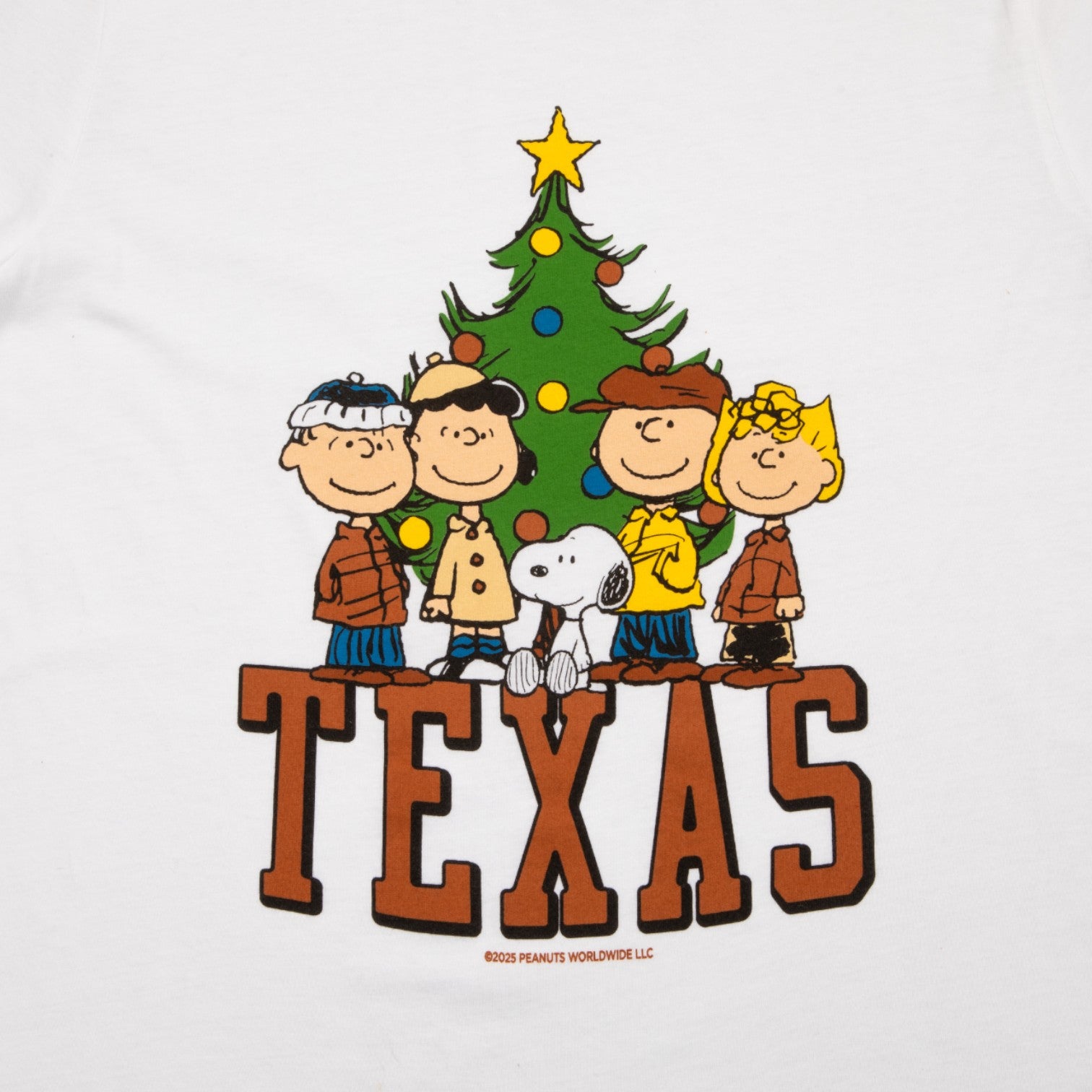 Peanuts Holiday Tree Tee